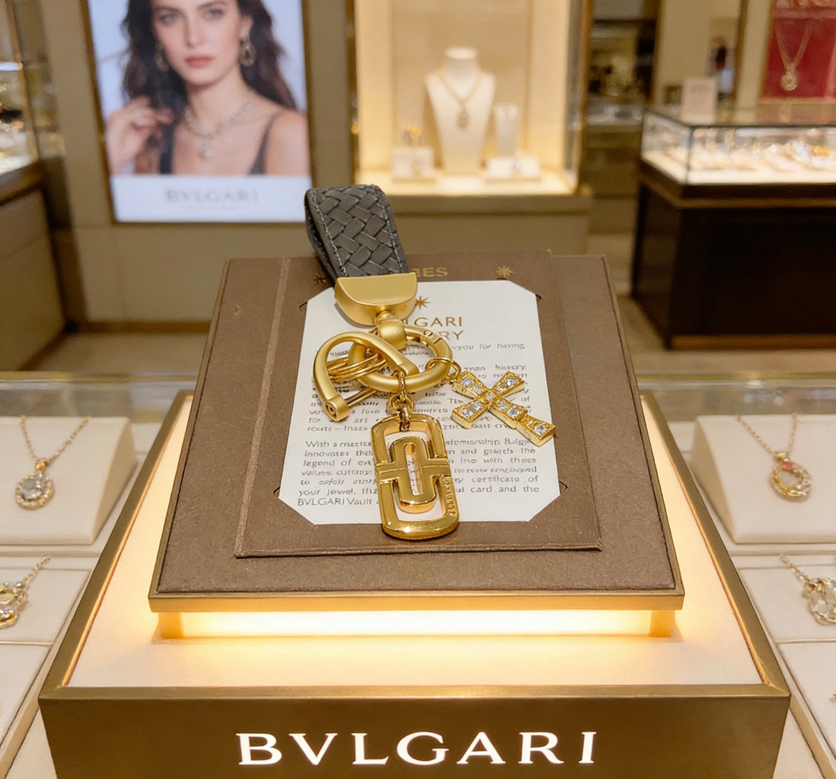 BVLGARI Keychain