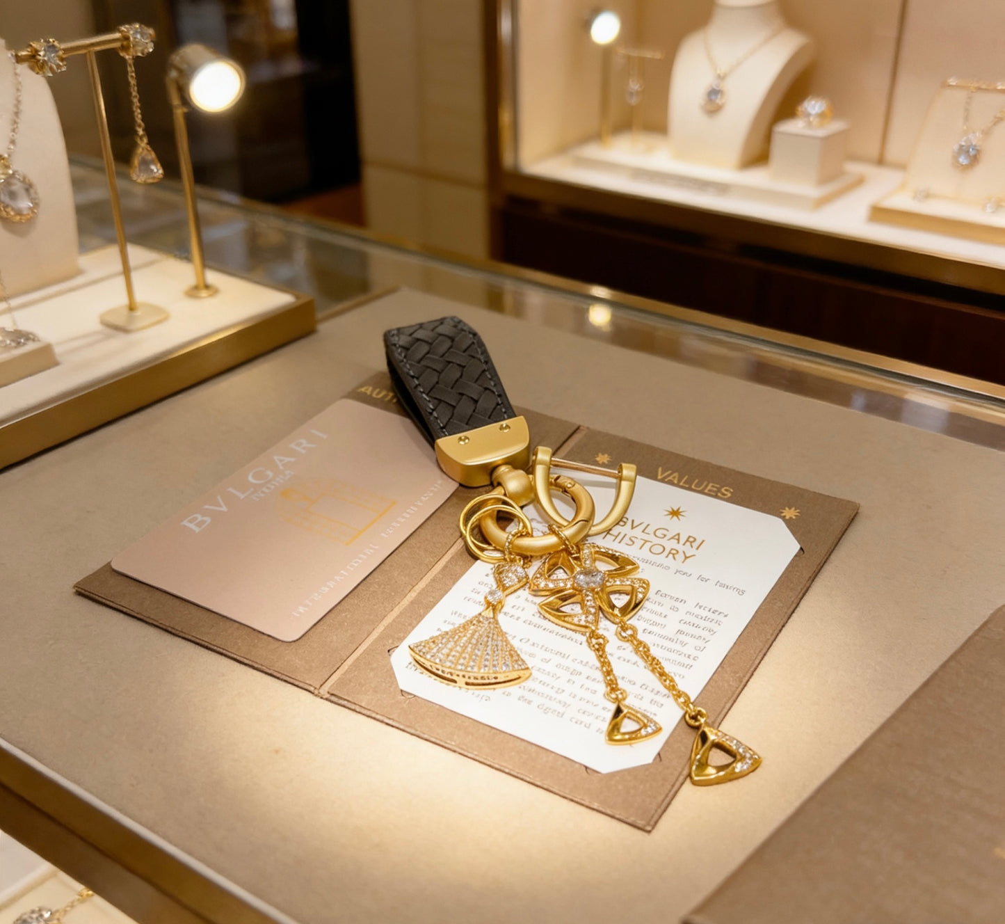 BVLGARI Keychain