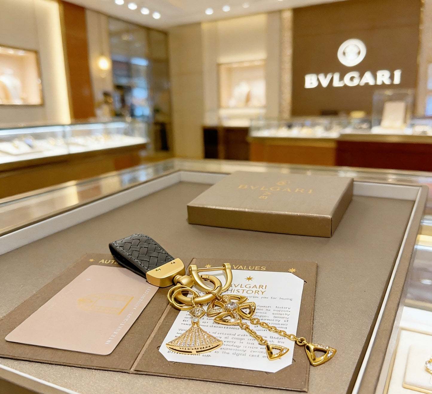 BVLGARI Keychain