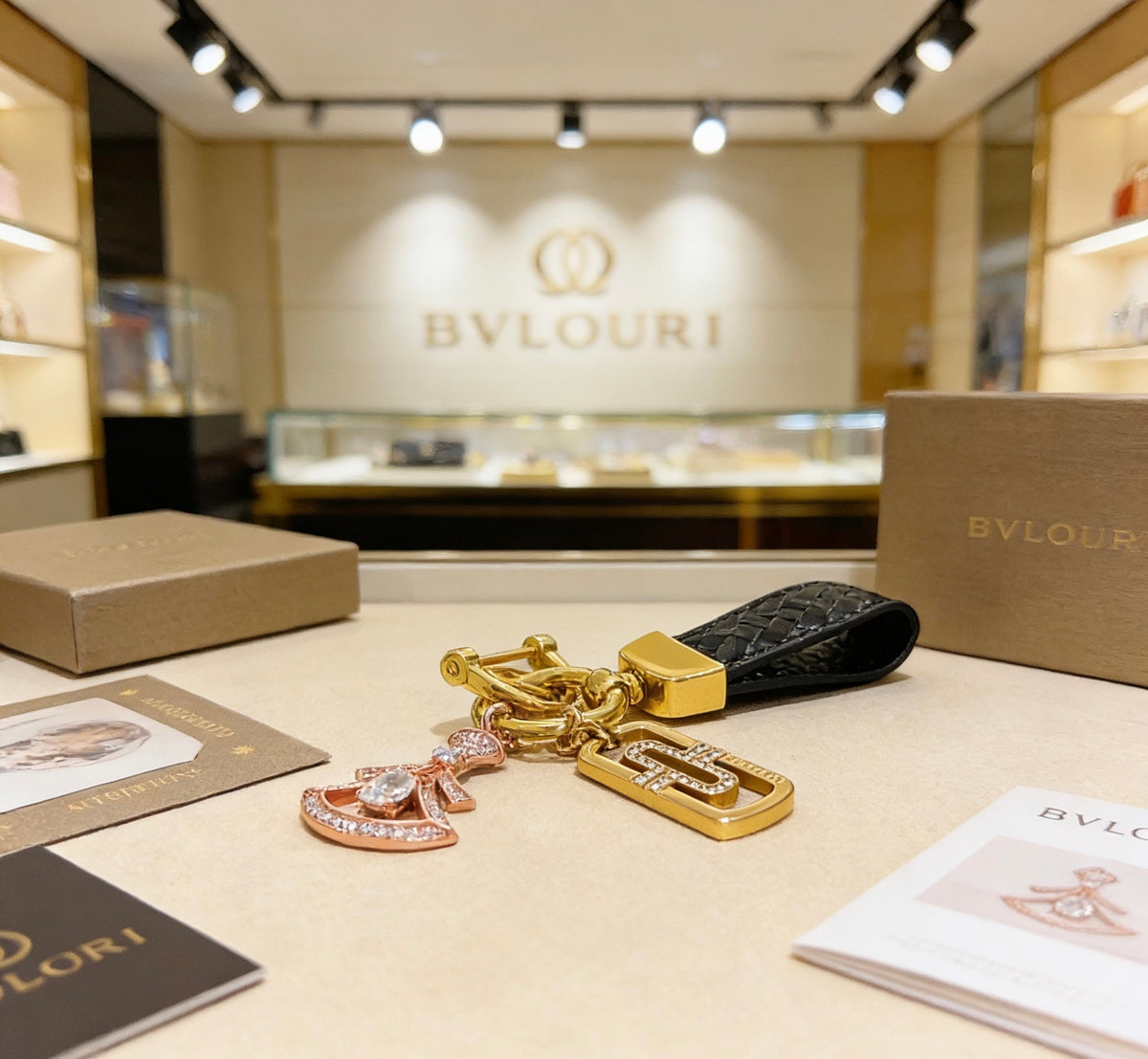 BVLGARI Keychain