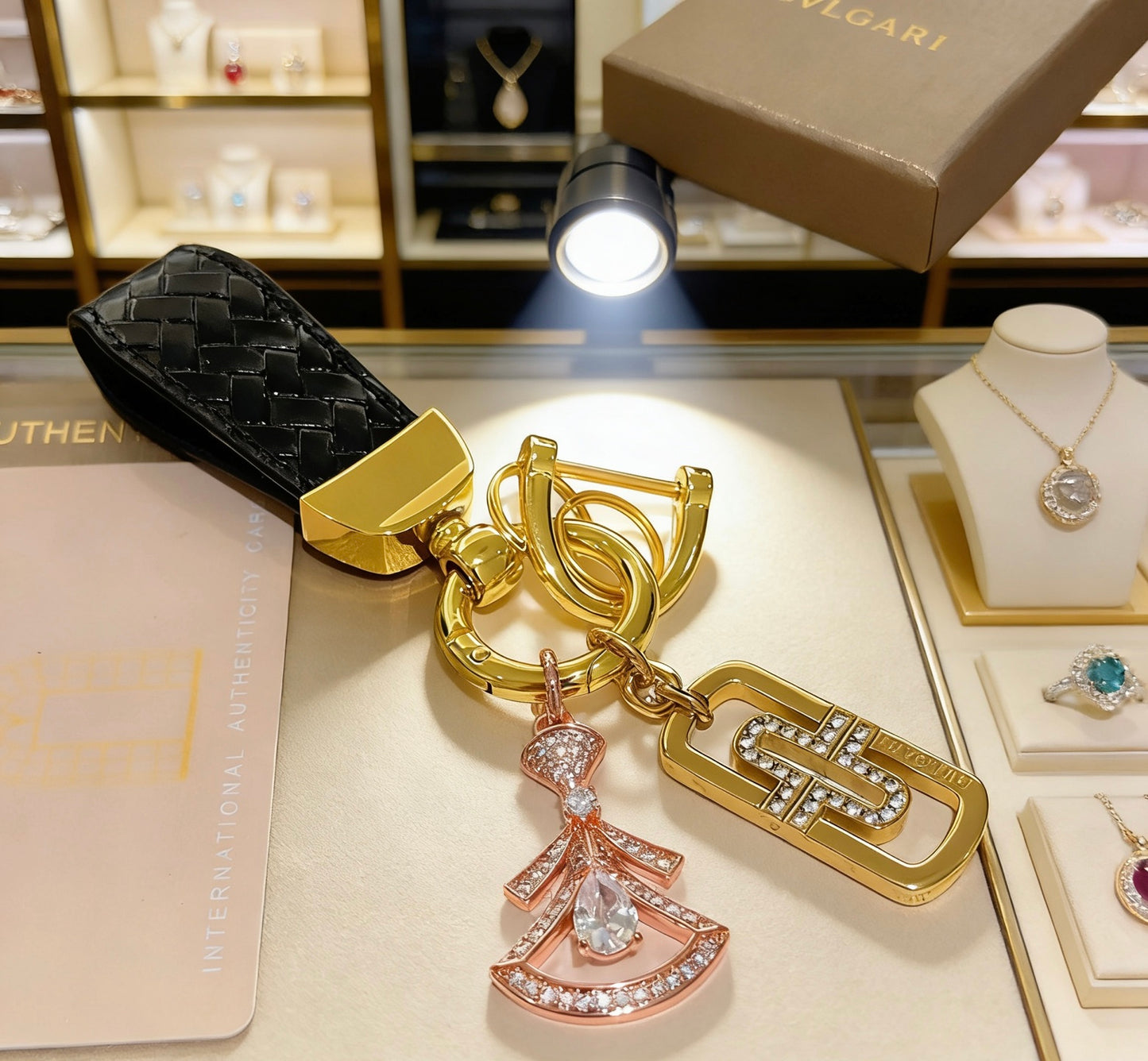 BVLGARI Keychain