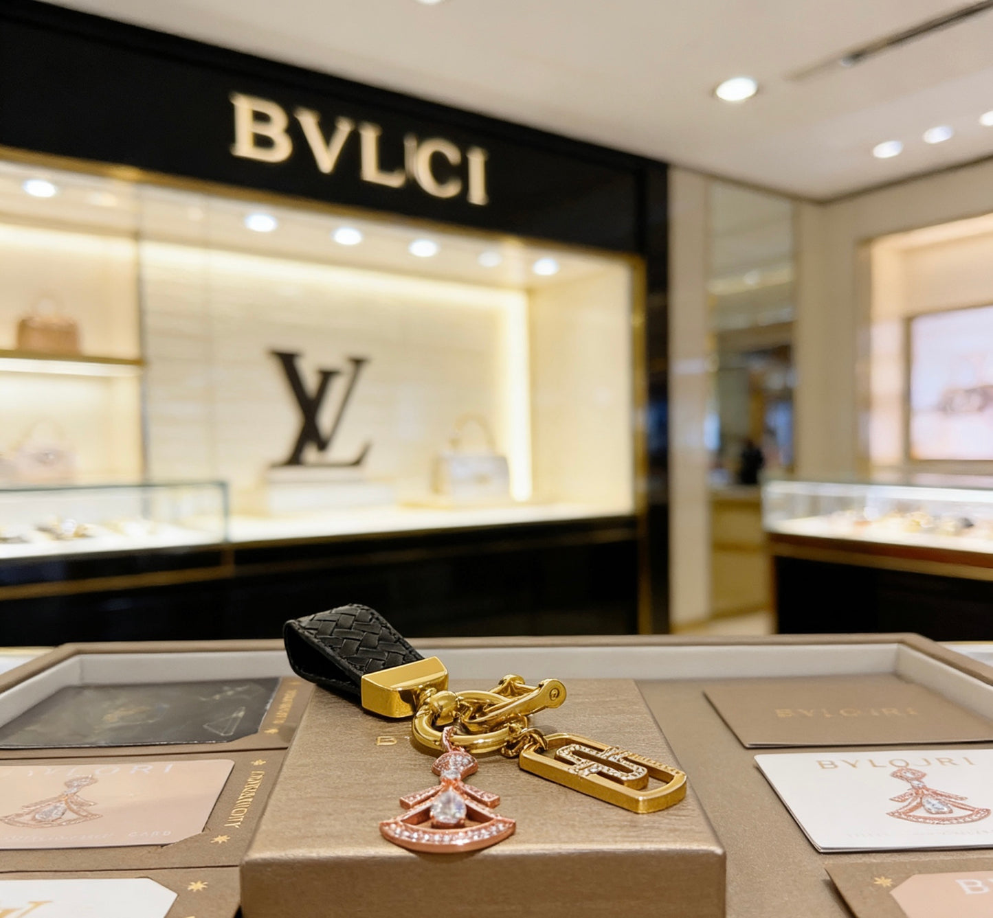 BVLGARI Keychain