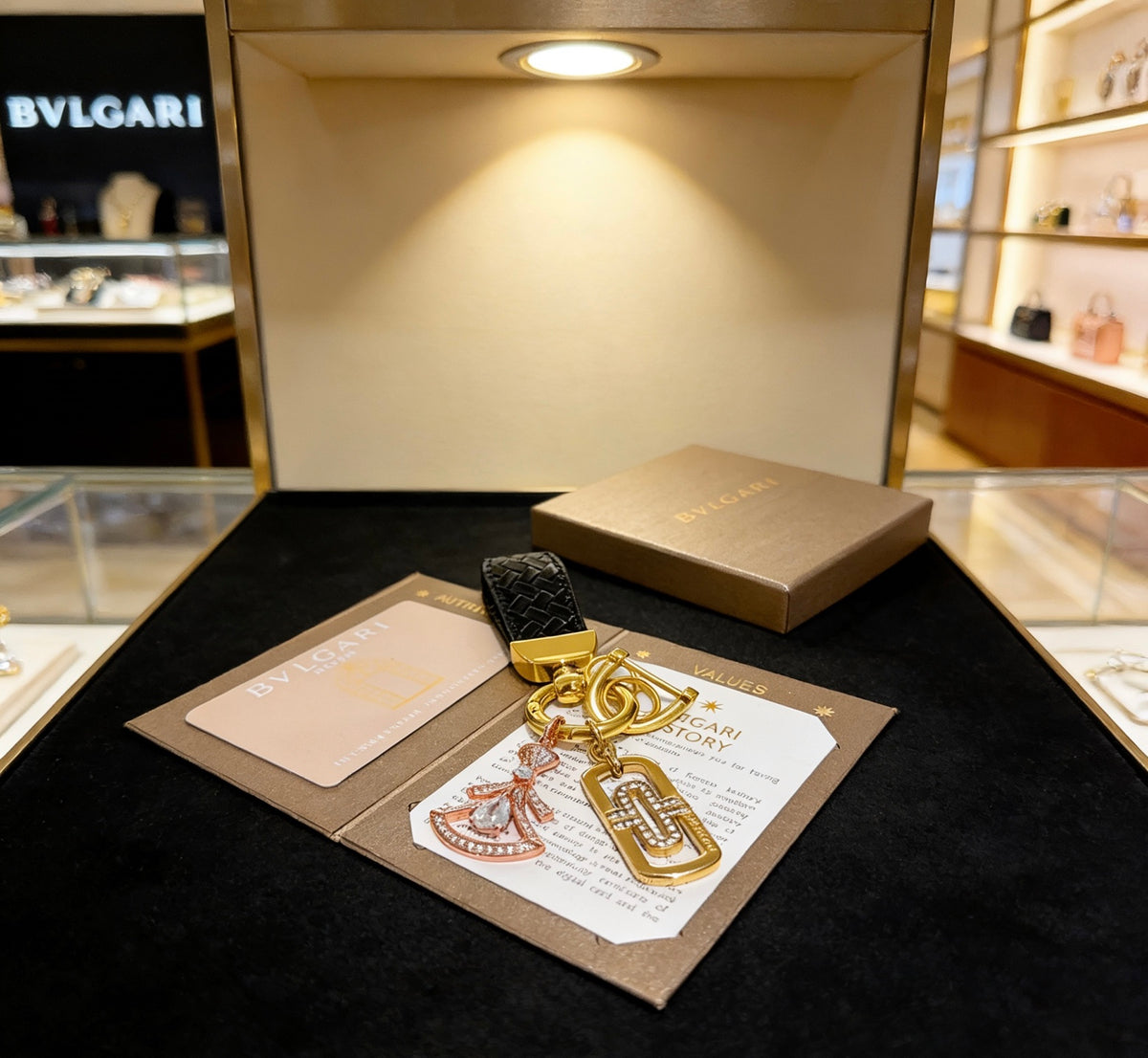 BVLGARI Keychain