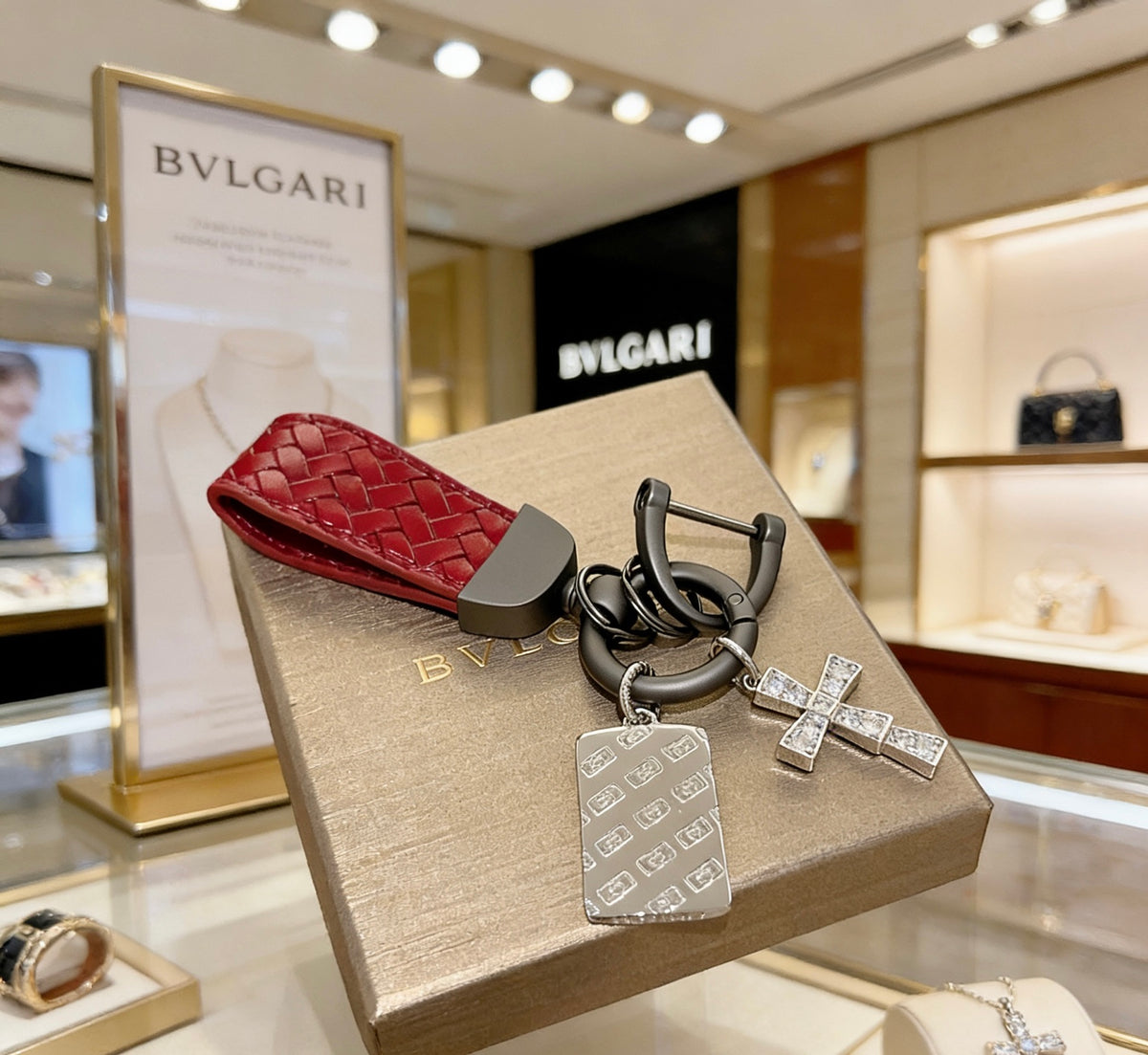 BVLGARI Keychain