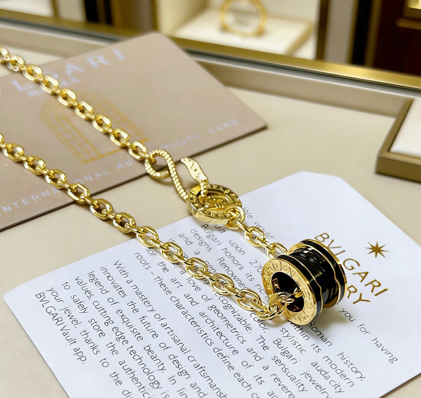 BVLGARI Gold-Plated Necklace