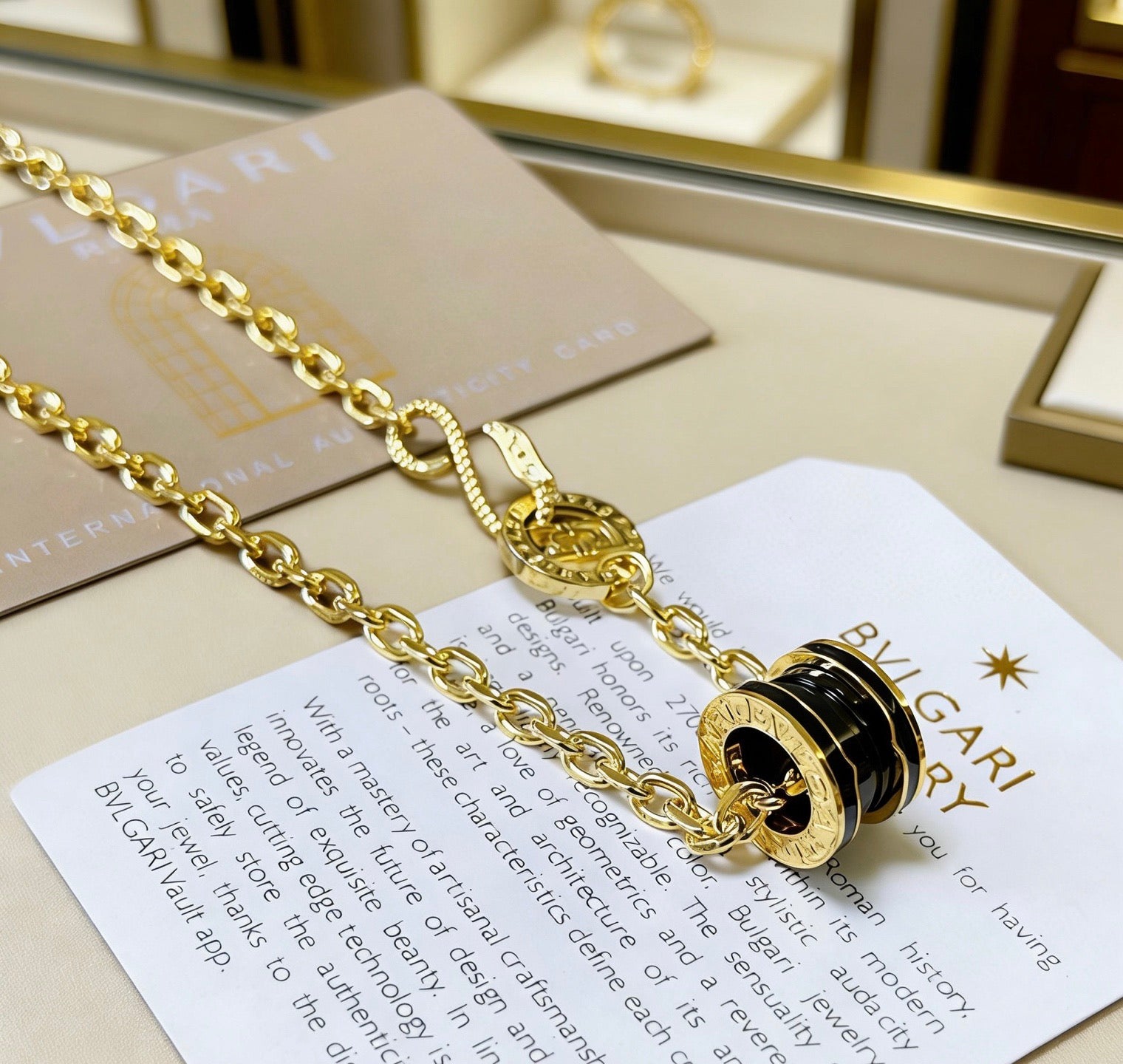 BVLGARI Gold-Plated Necklace