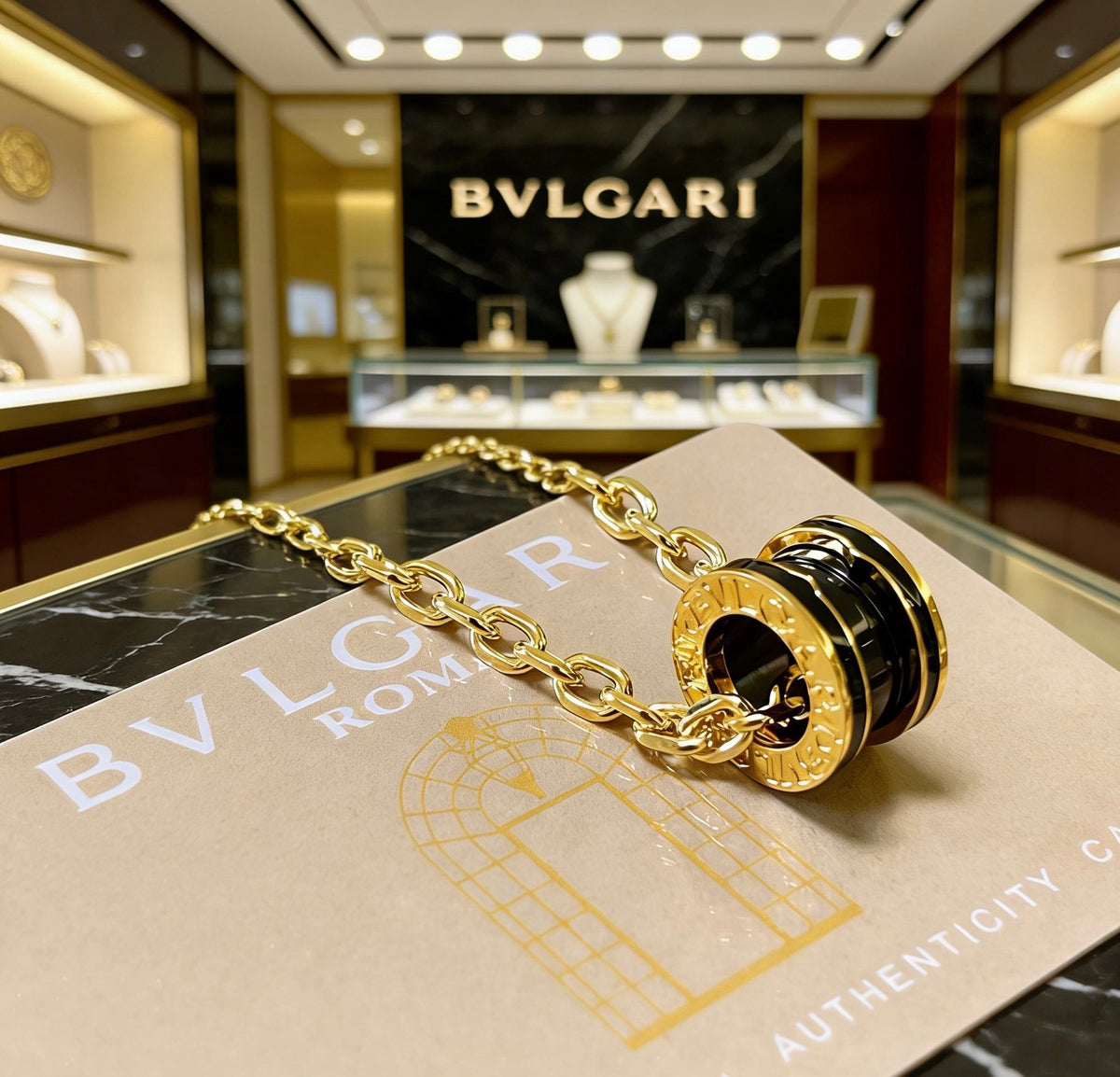 BVLGARI Gold-Plated Necklace