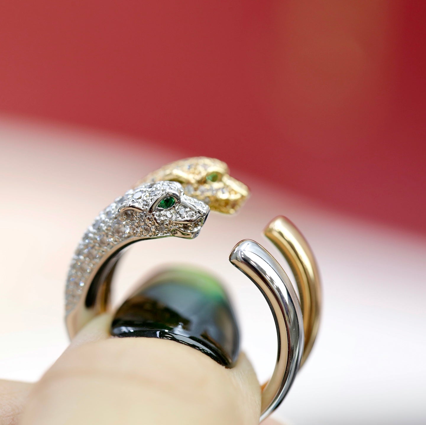 Cartier Panther Head Ring
