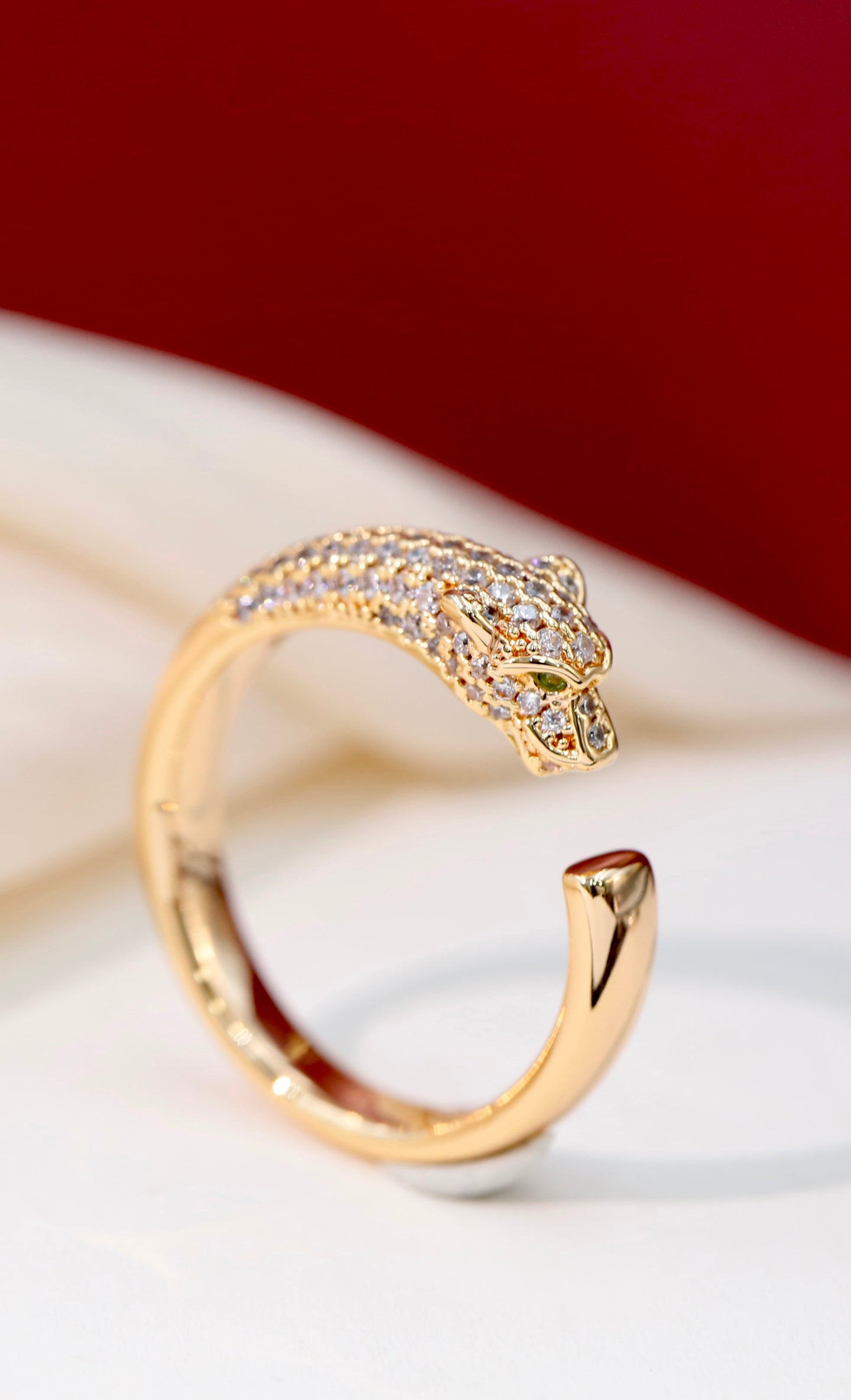 Cartier Panther Head Ring