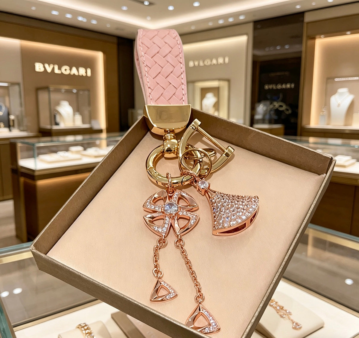 BVLGARI Keychain