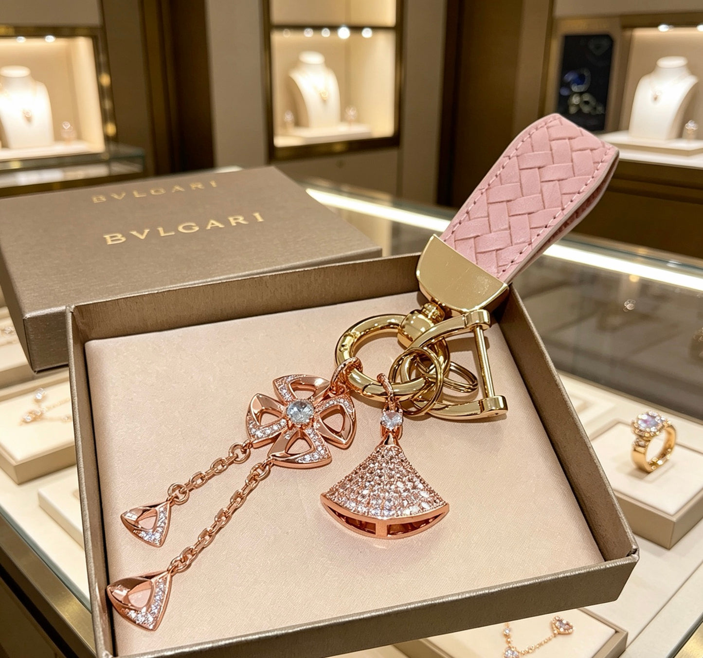 BVLGARI Keychain