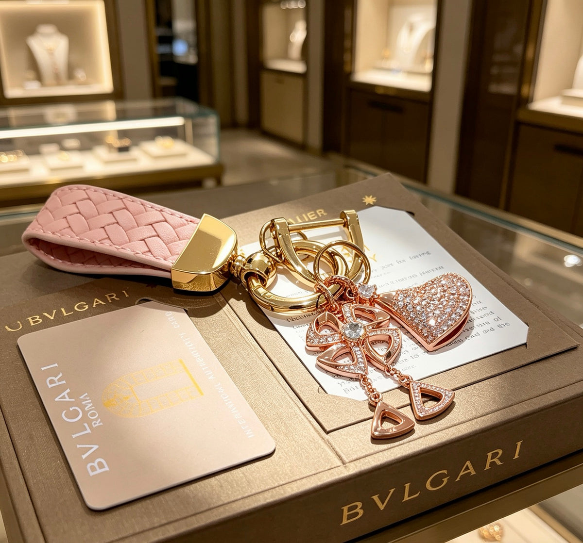 BVLGARI Keychain