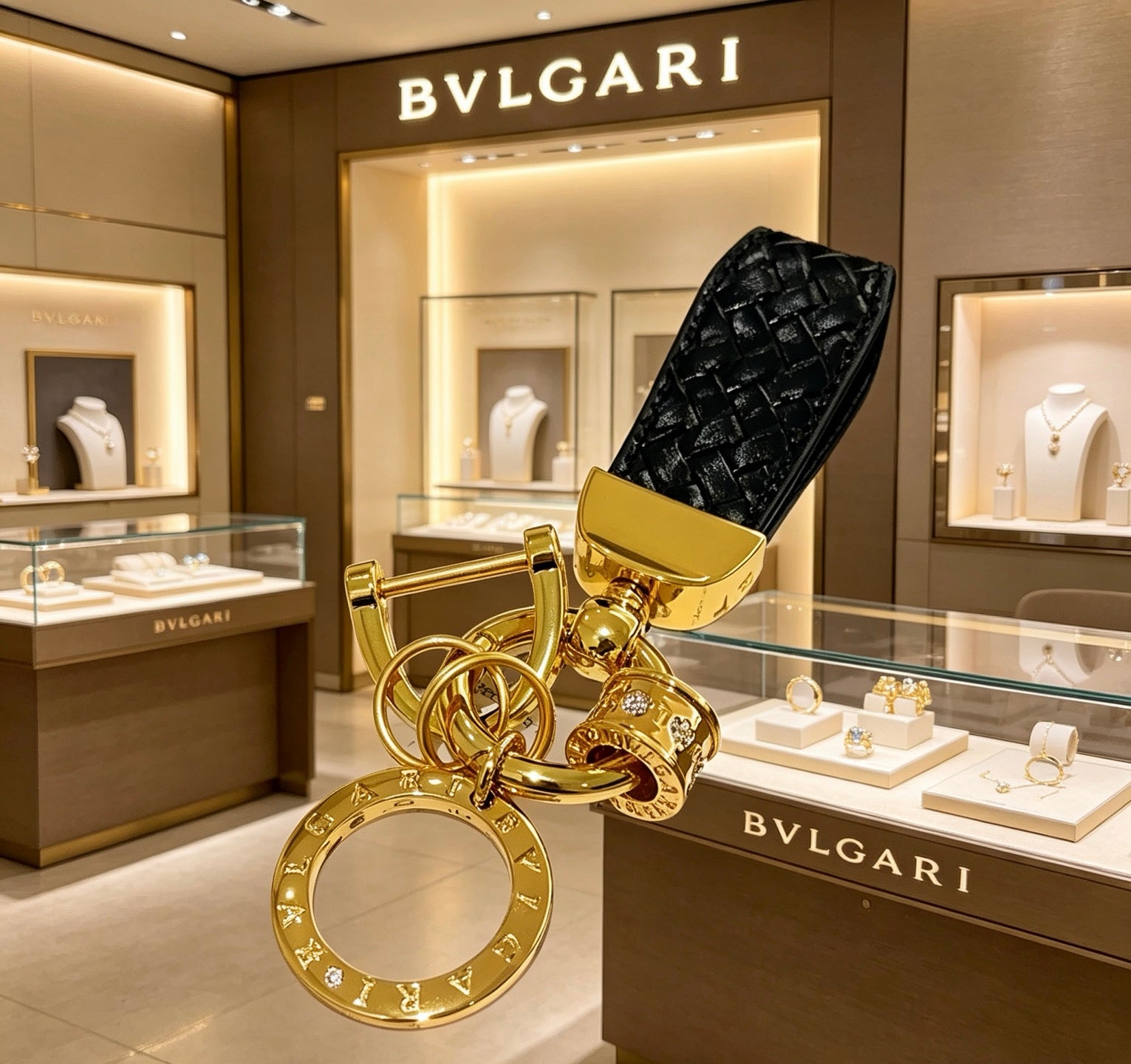 BVLGARI Keychain