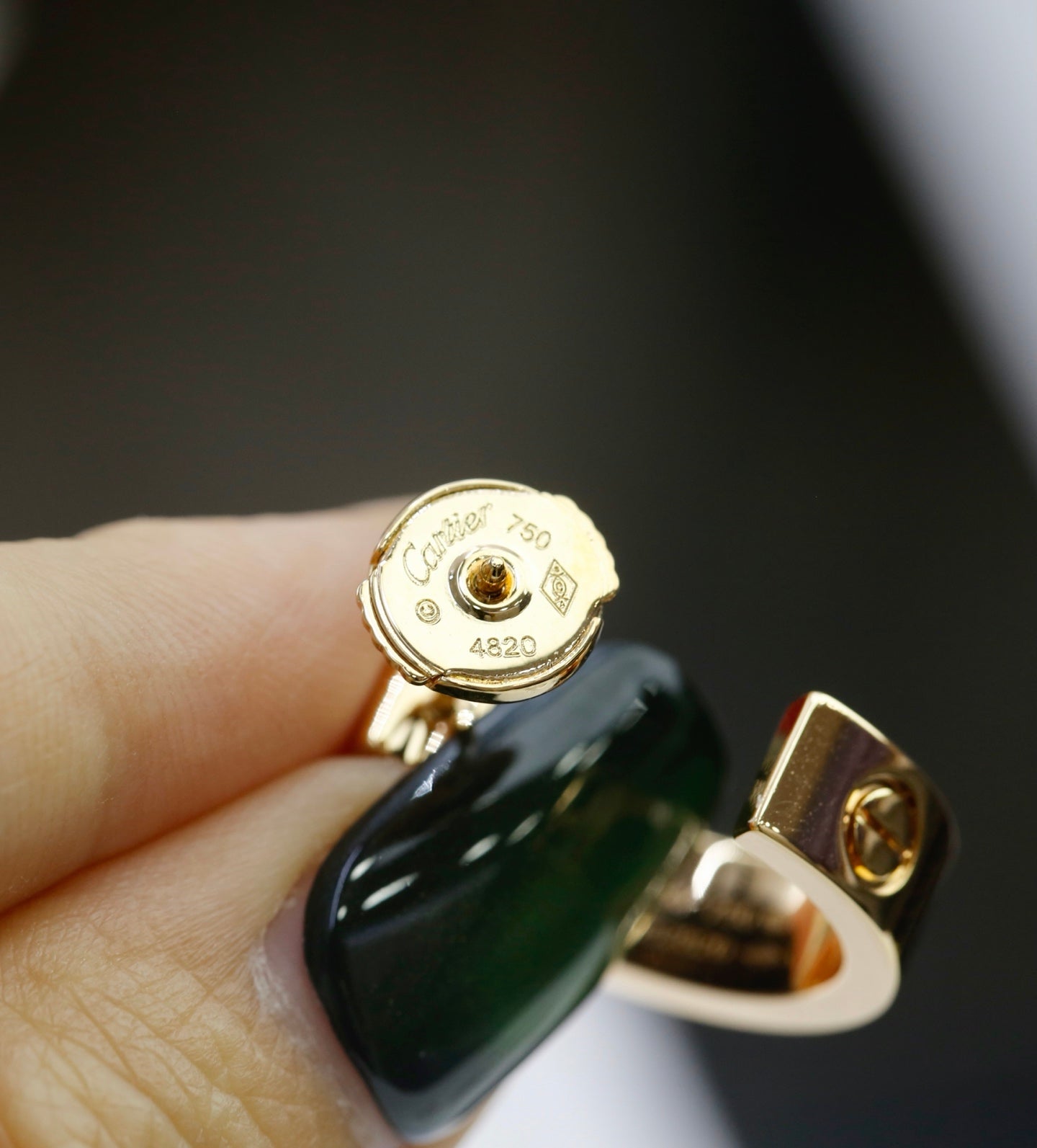 Cartier-style Clip-on Earrings