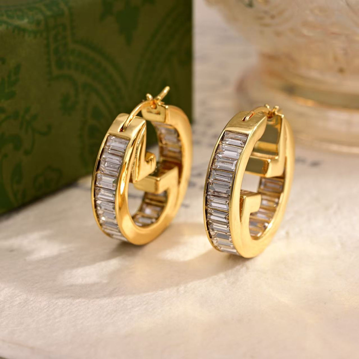 Gucci Crystal Earrings