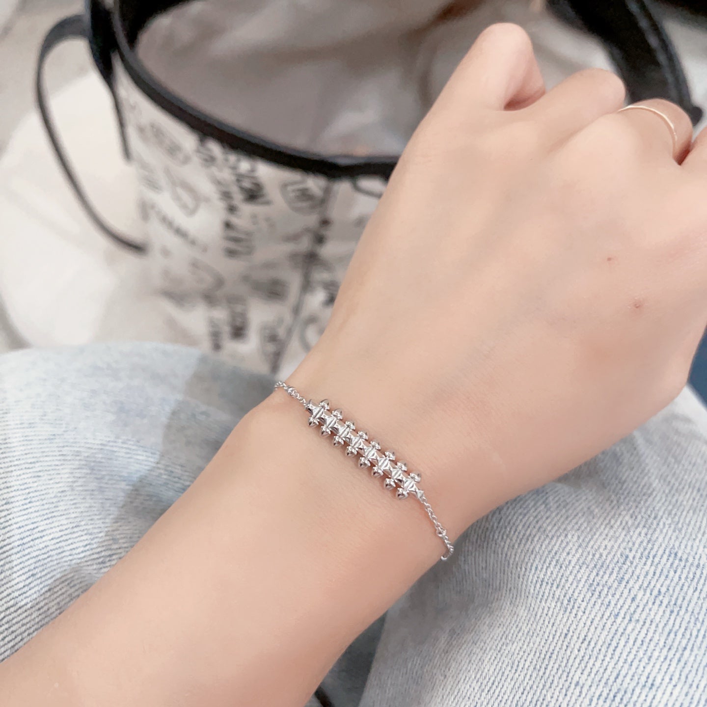 Cartier-style Stud Bracelet