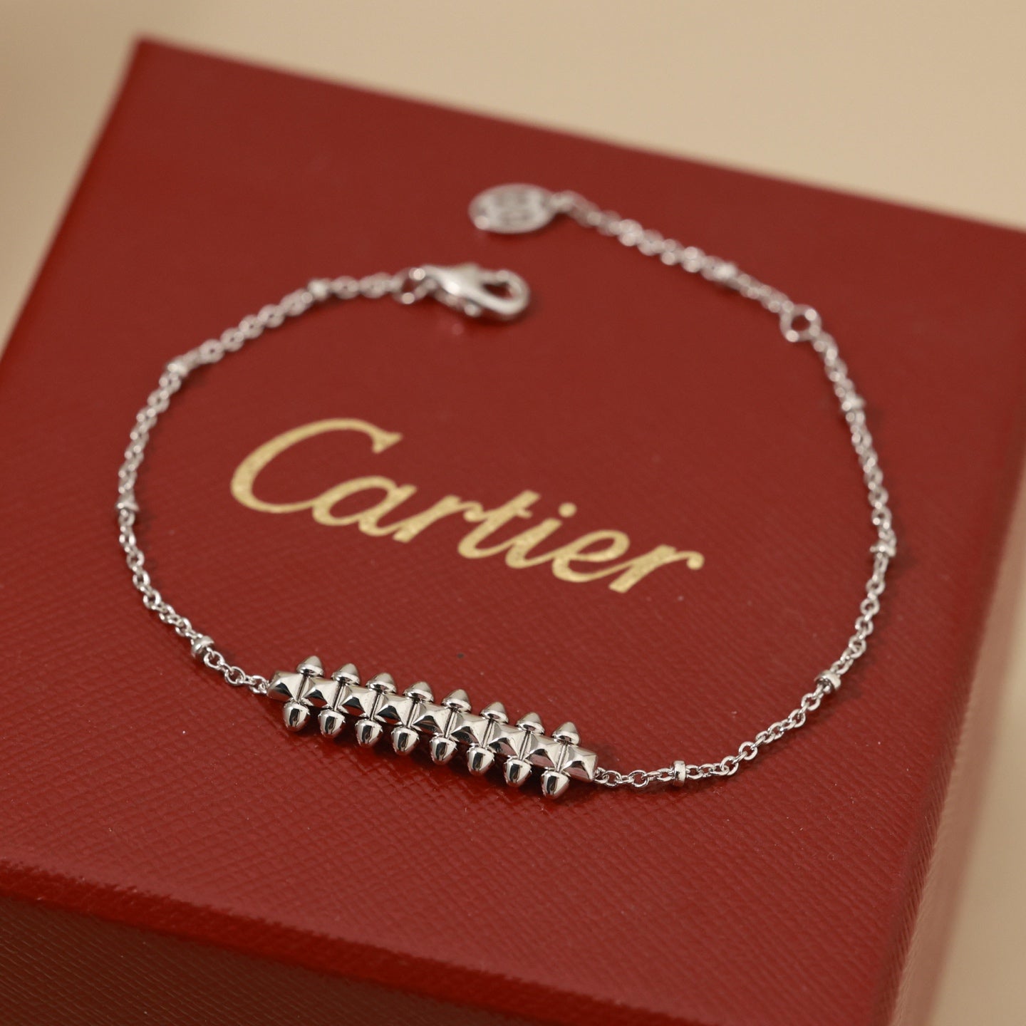 Cartier-style Stud Bracelet