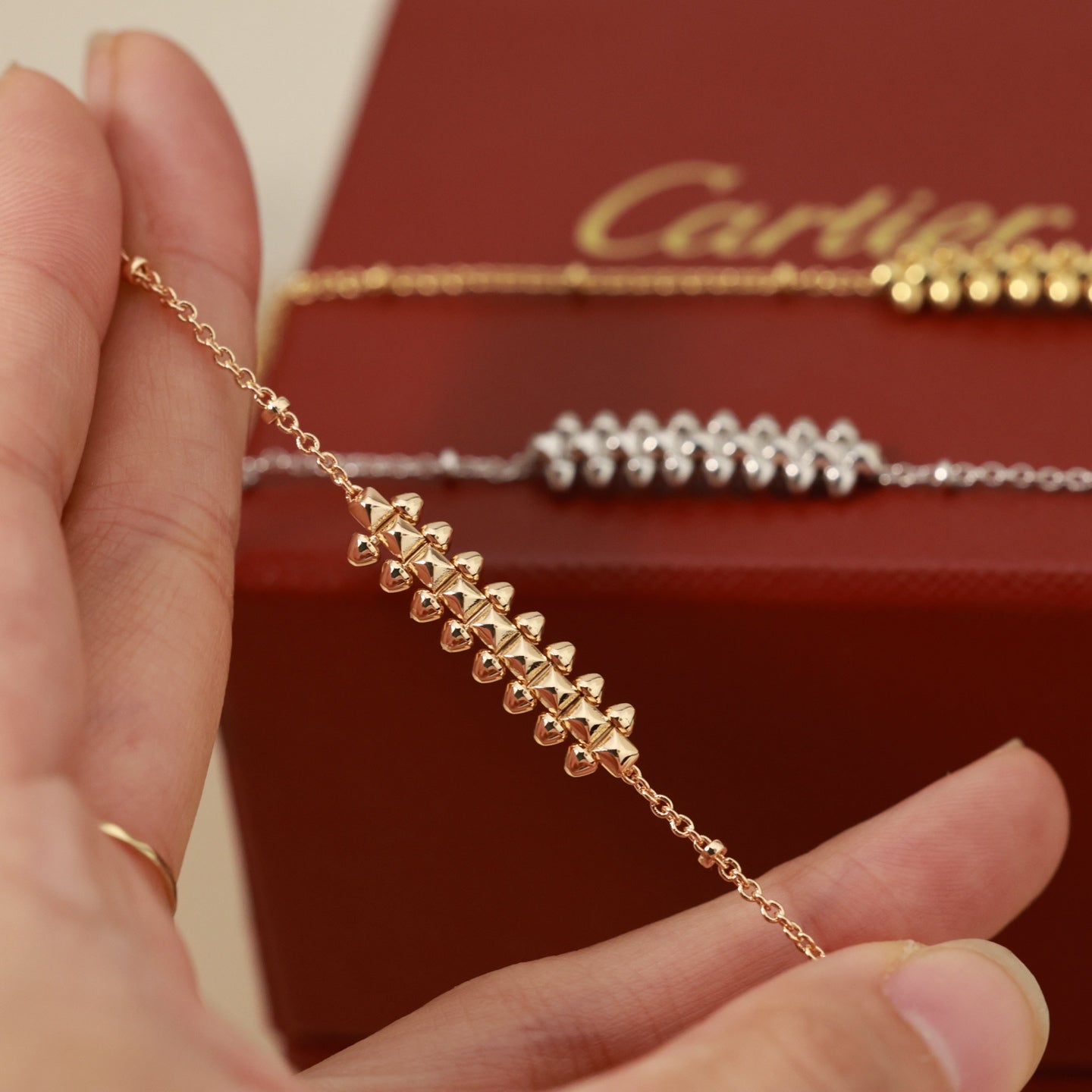 Cartier-style Stud Bracelet
