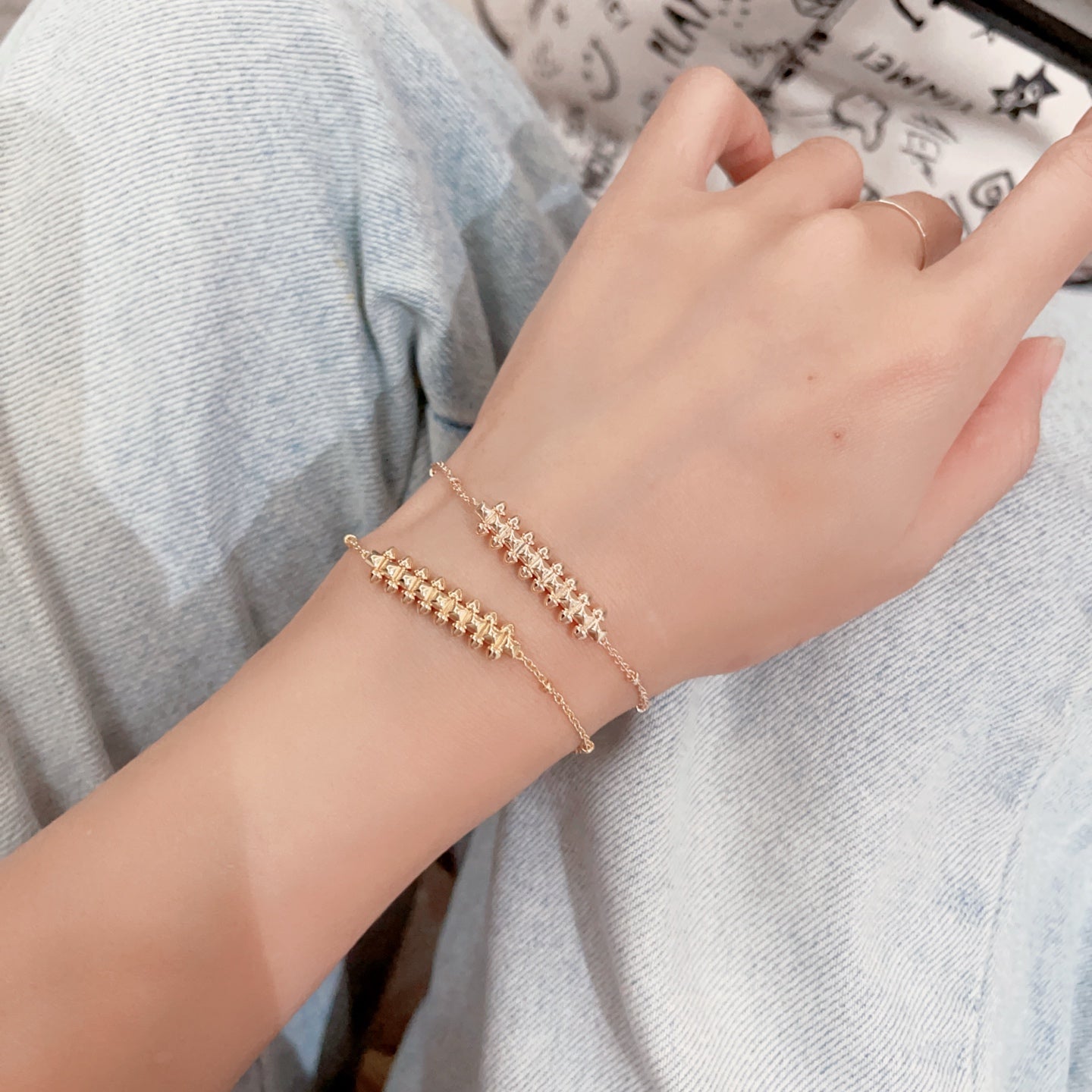 Cartier-style Stud Bracelet