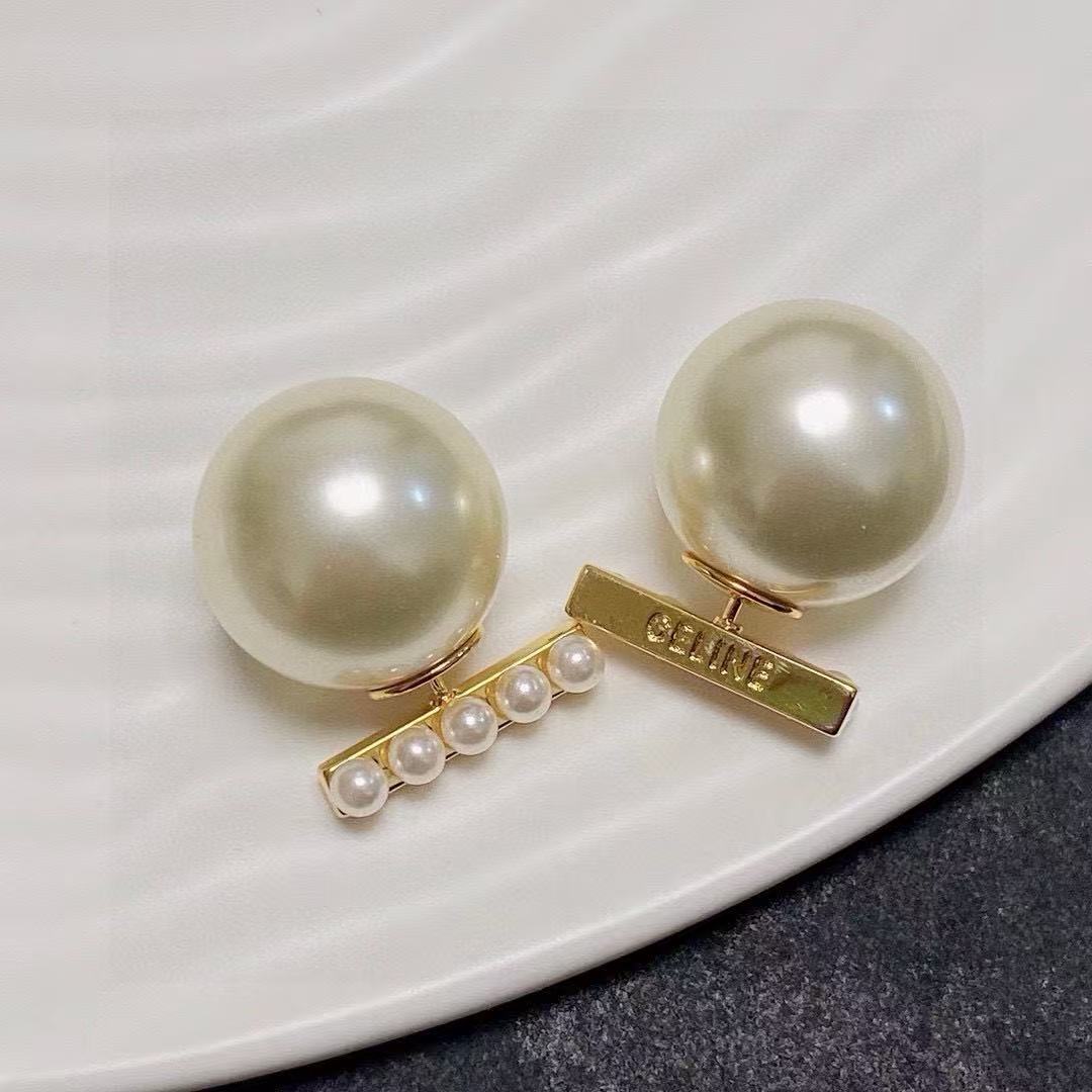 CELINE Pearl Earrings
