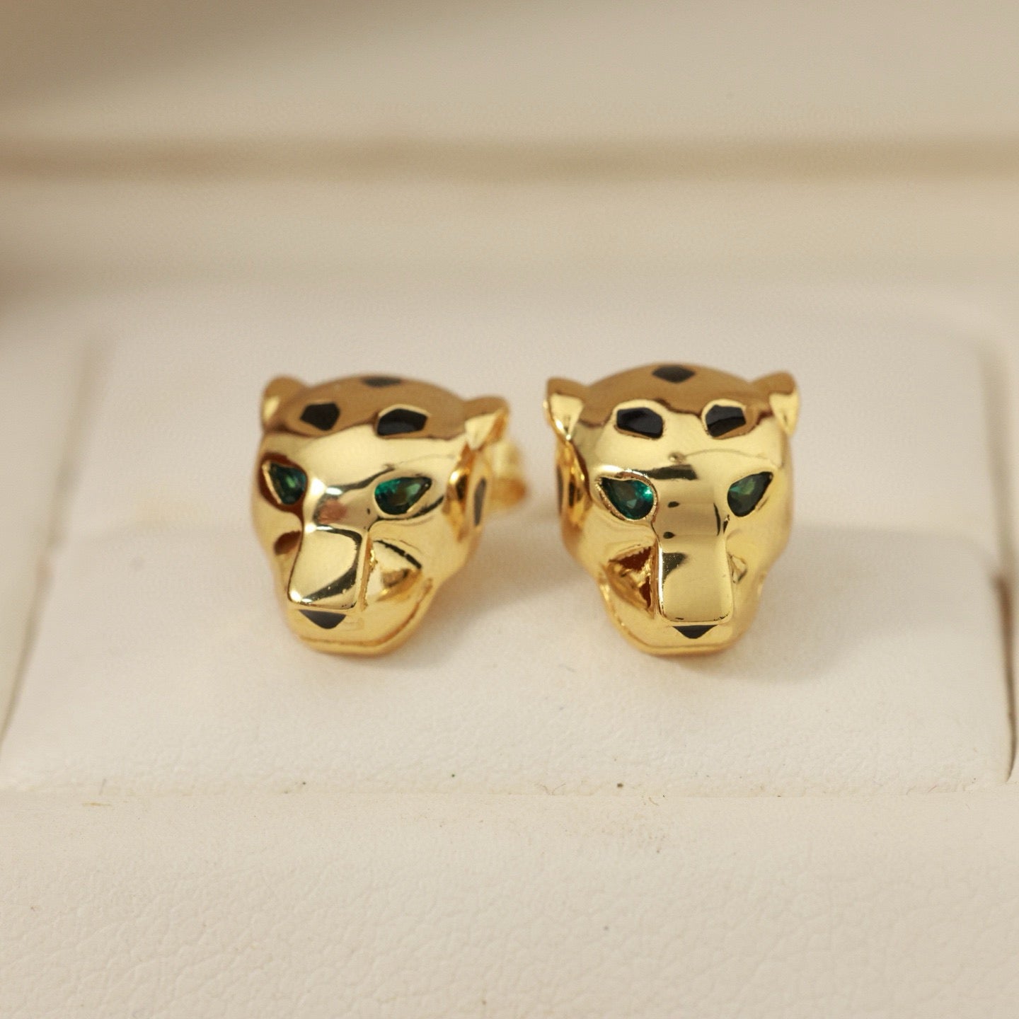 Cartier Panther Stud Earrings