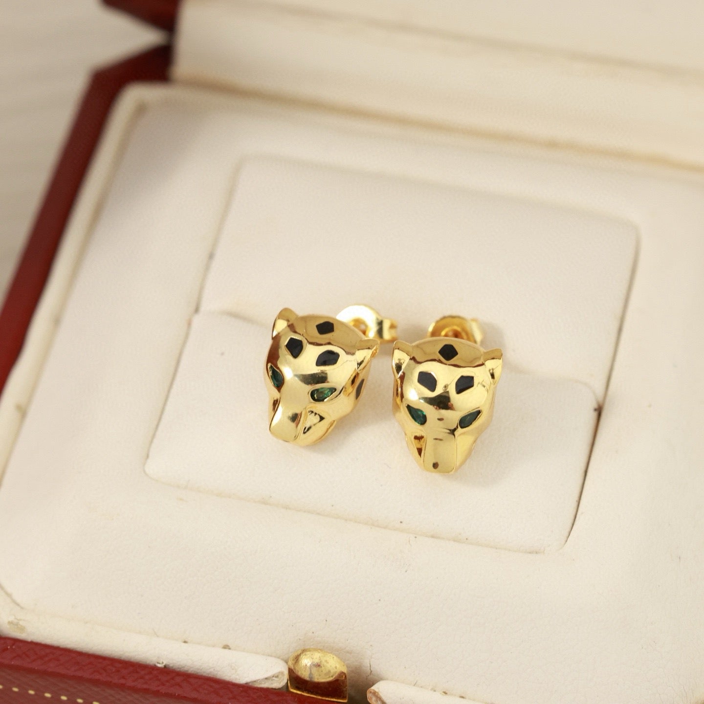 Cartier Panther Stud Earrings