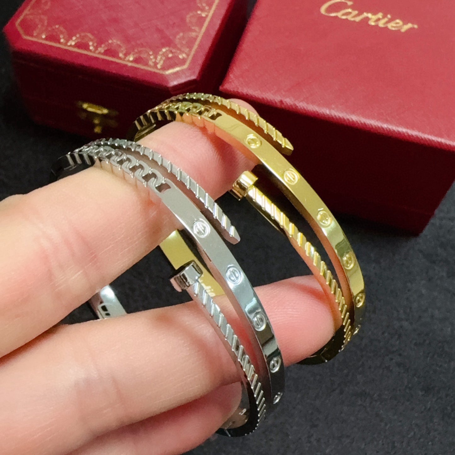 Cartier Nail Bracelet