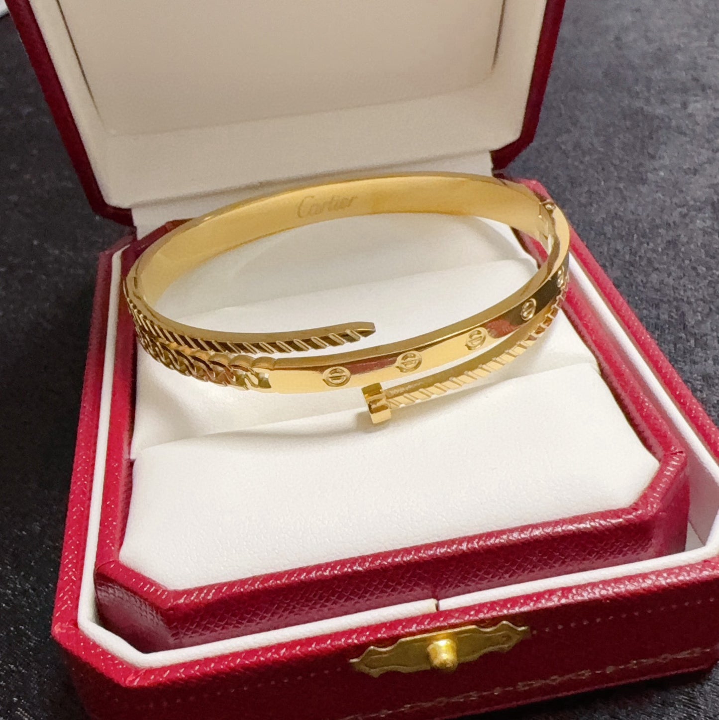 Cartier Nail Bracelet
