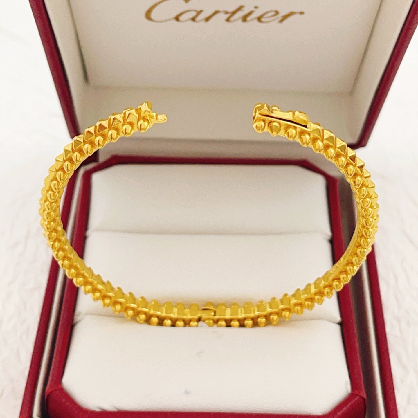 Cartier Gold Stud Bracelet