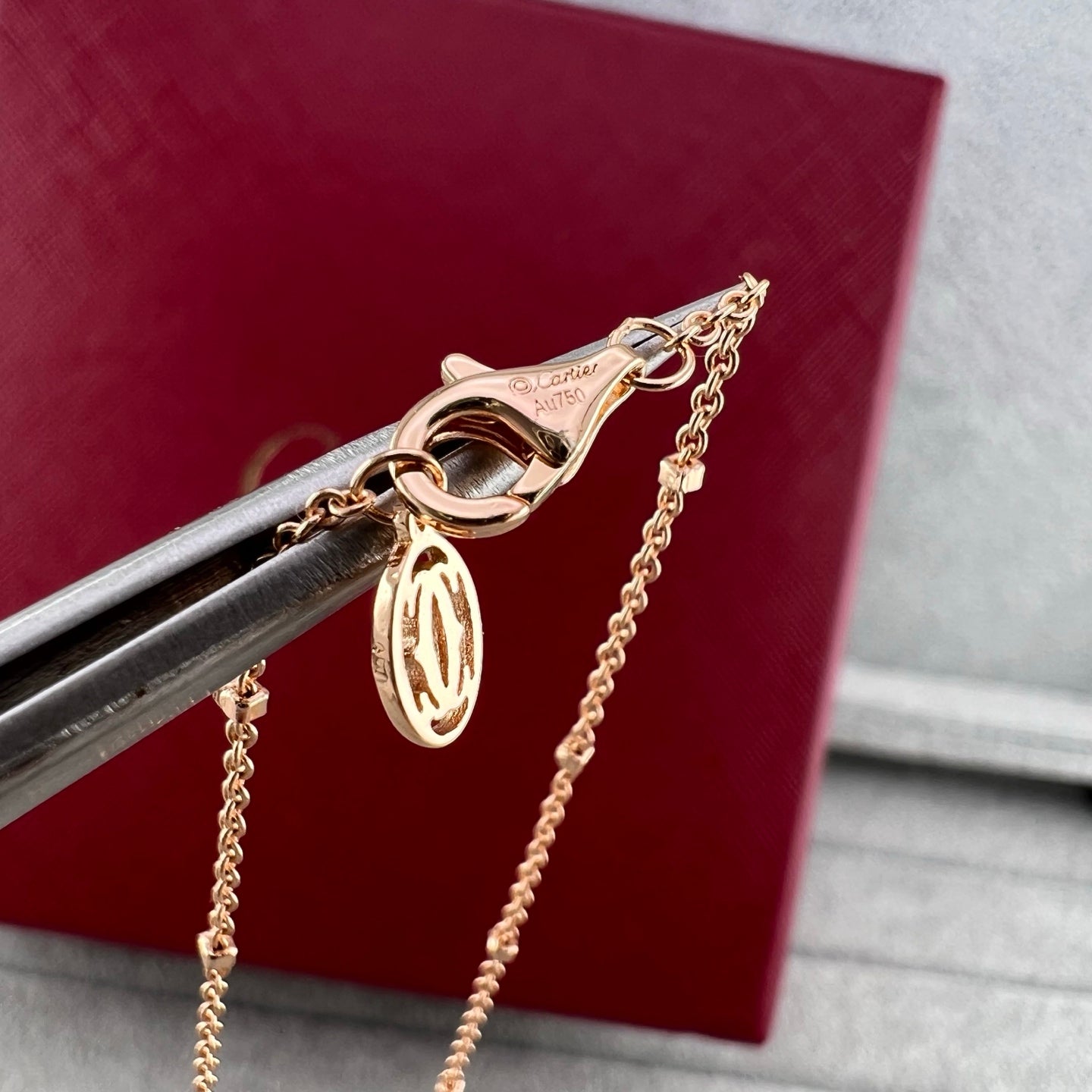 Cartier Studded Multi-Gemstone Pendant Necklace