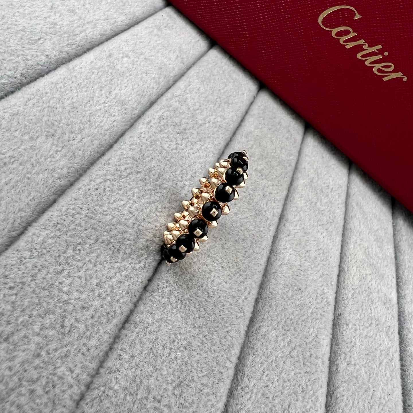 Cartier Studded Multi-Gemstone Pendant Ring
