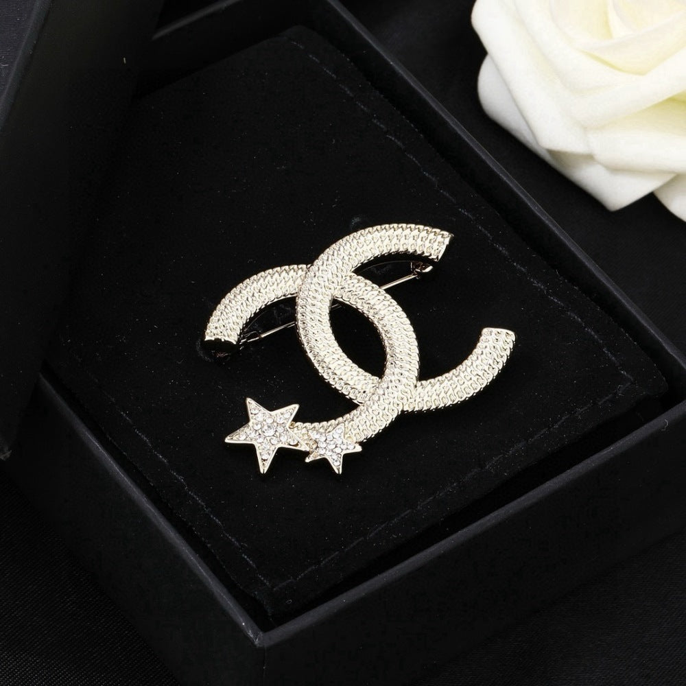 Chanel Double C Brooch