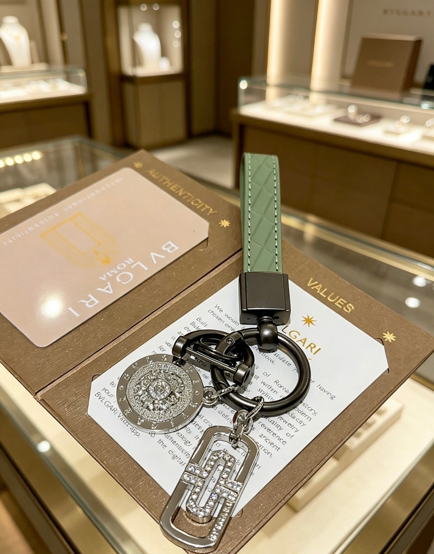 BVLGARI Keychain