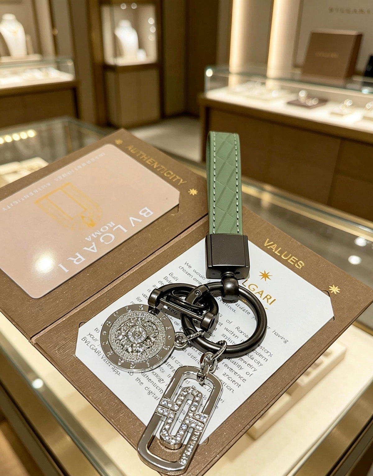 BVLGARI Keychain