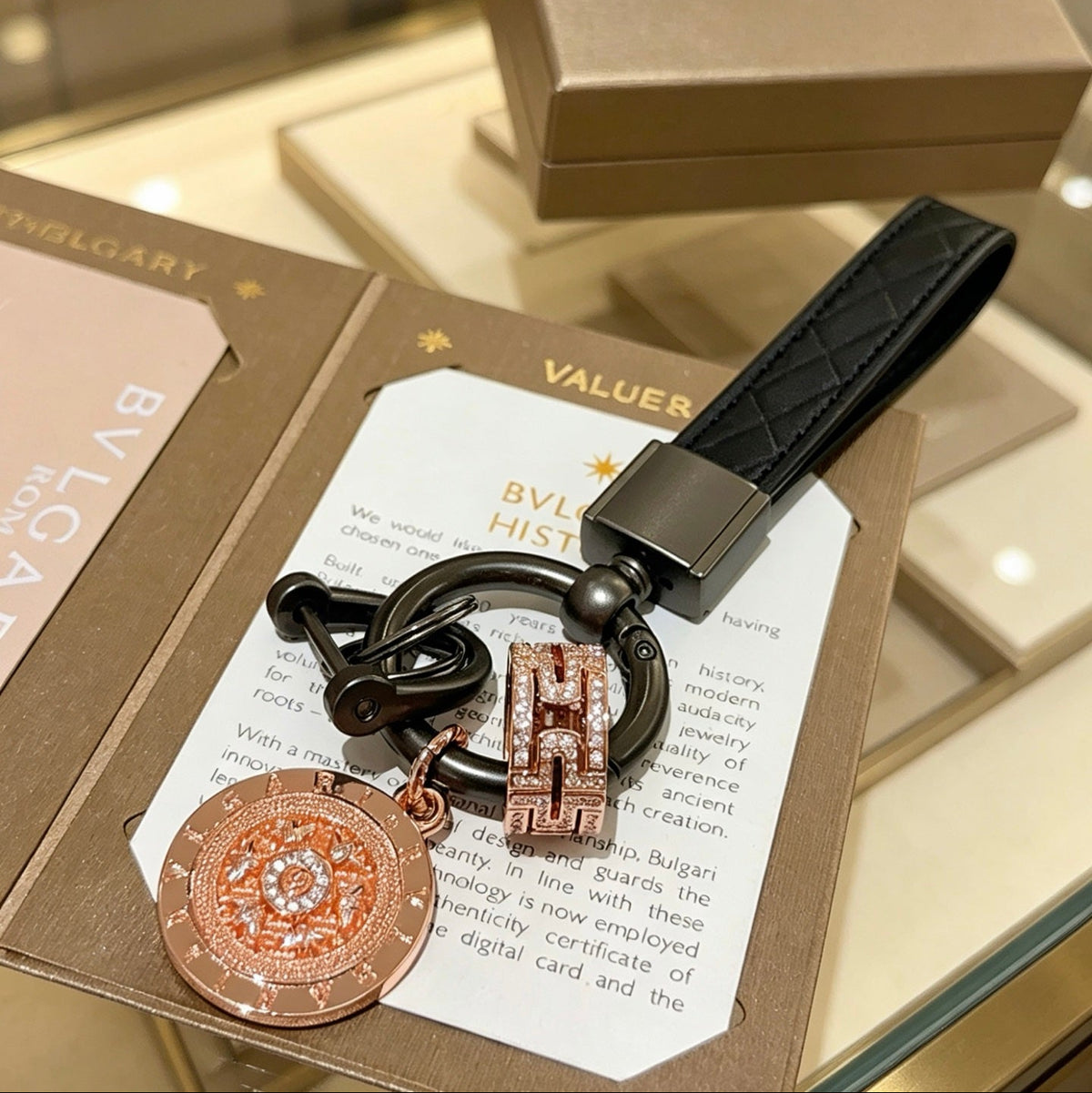 BVLGARI Keychain