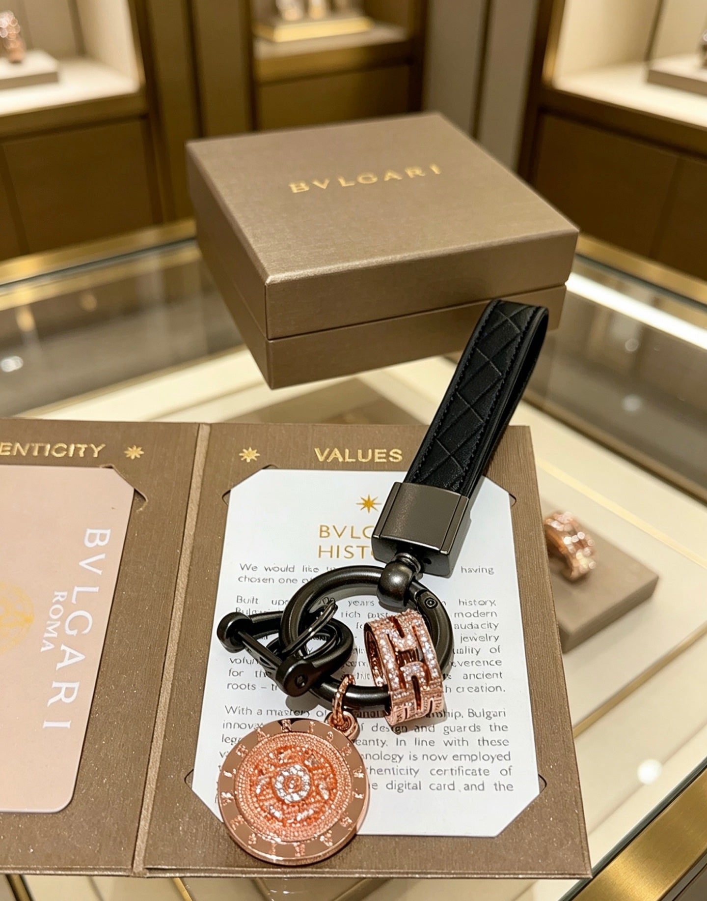 BVLGARI Keychain