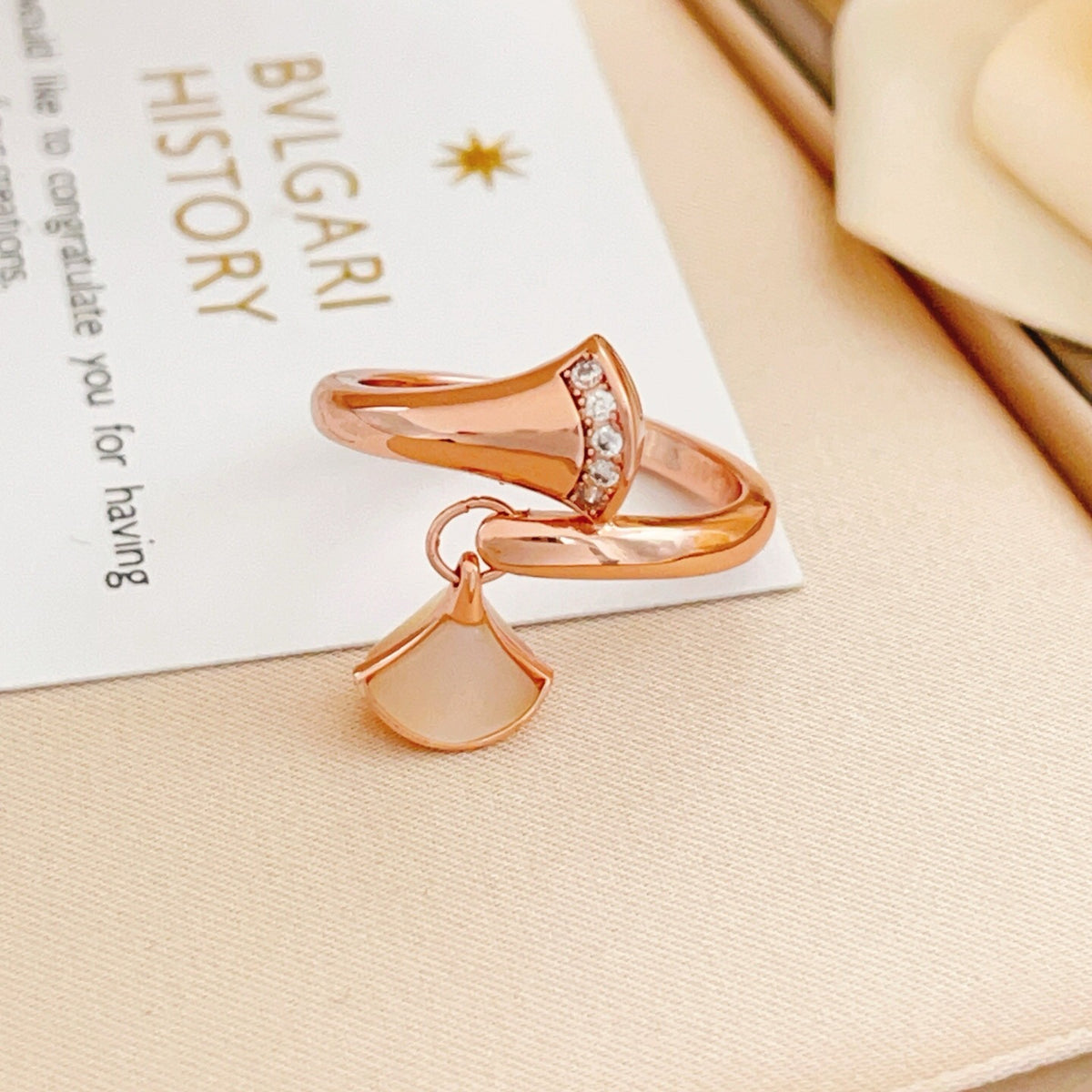 BVLGARI tassel Ring