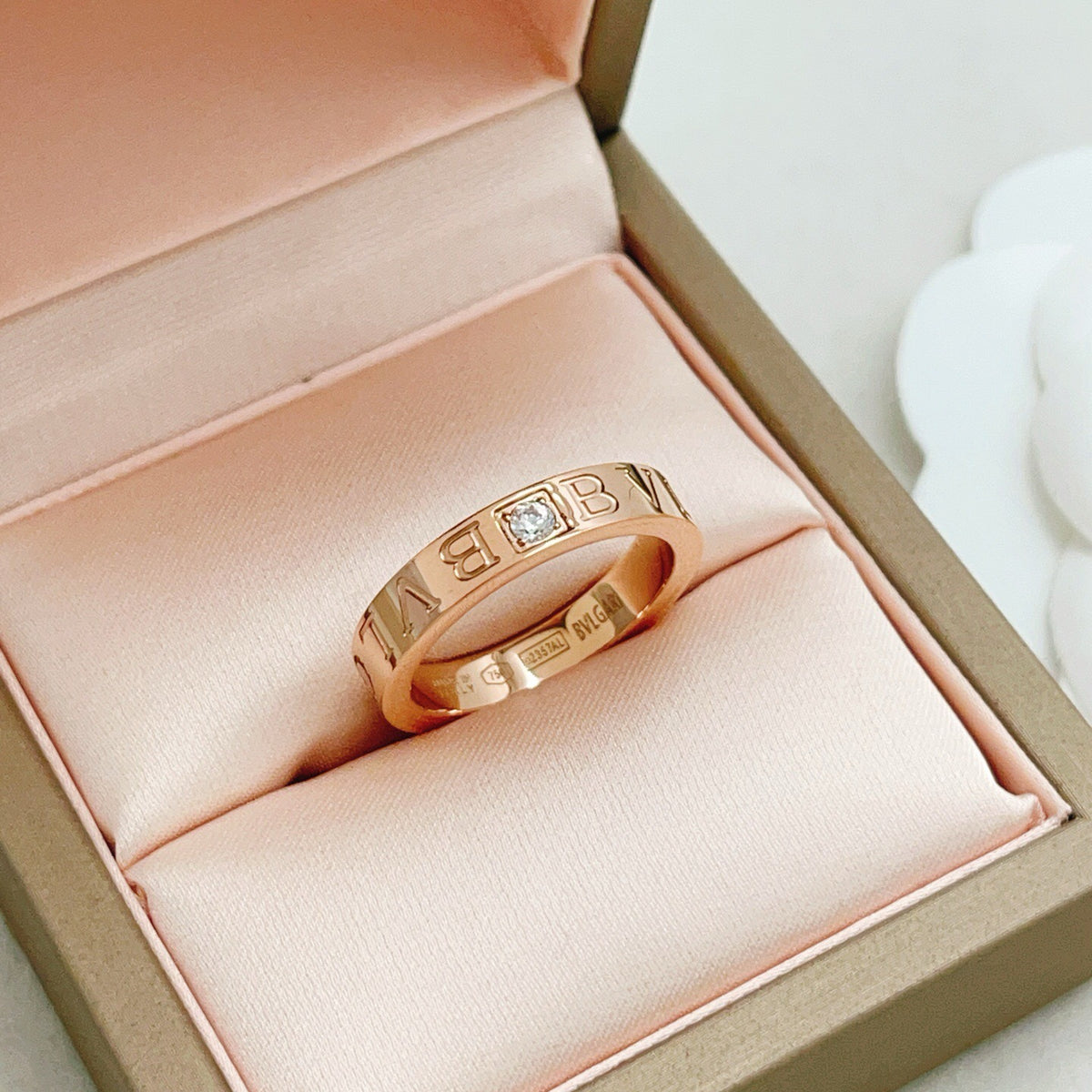 BVLGARI letter Ring