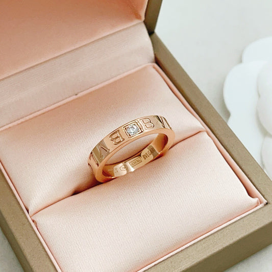 BVLGARI letter Ring