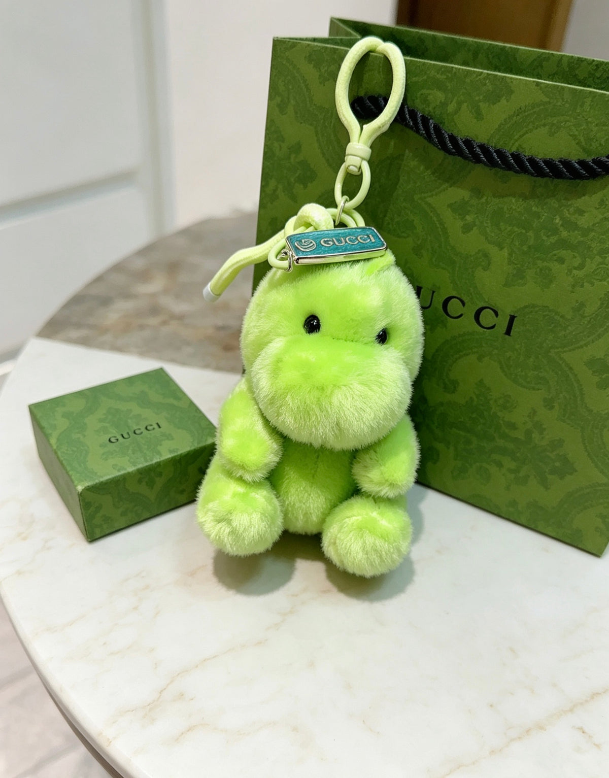 Gucci Vintage Double G Keychain
