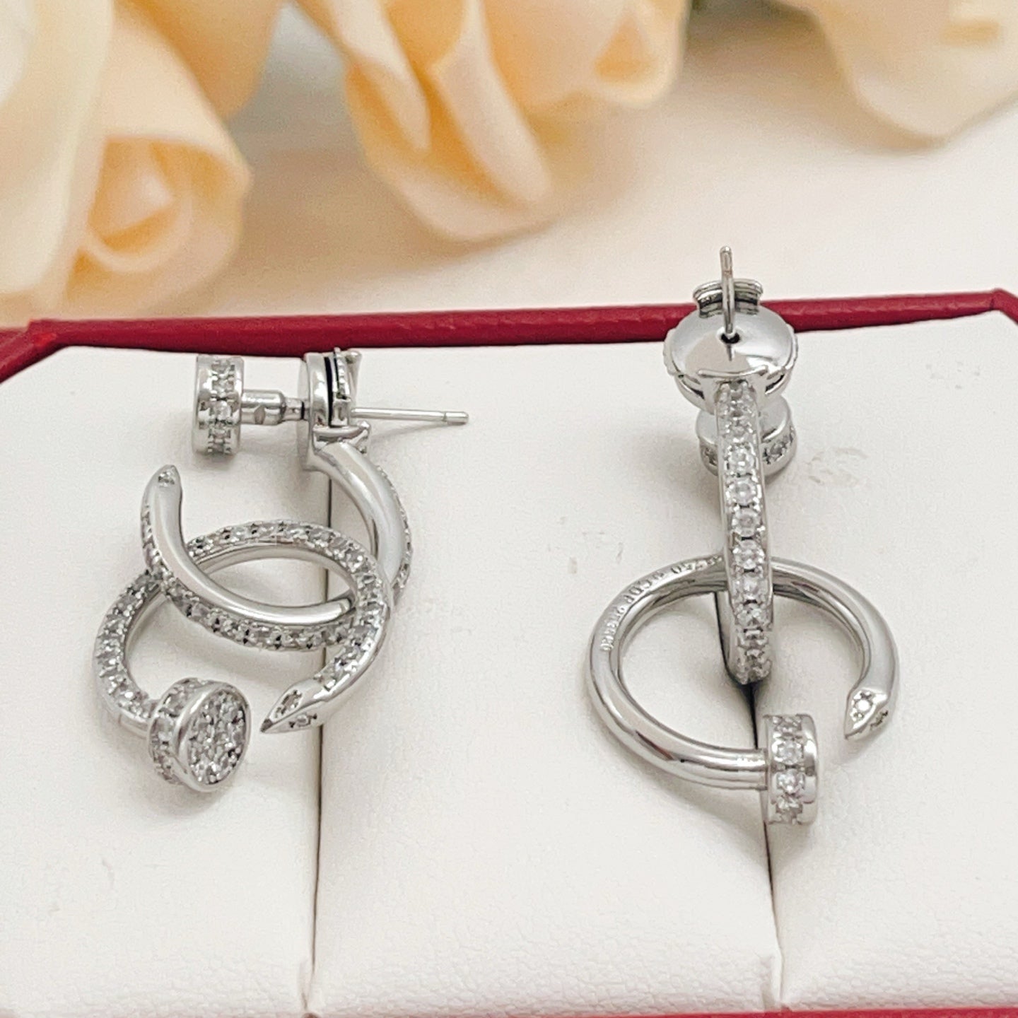 Cartier Diamond-Set Tassel Earrings