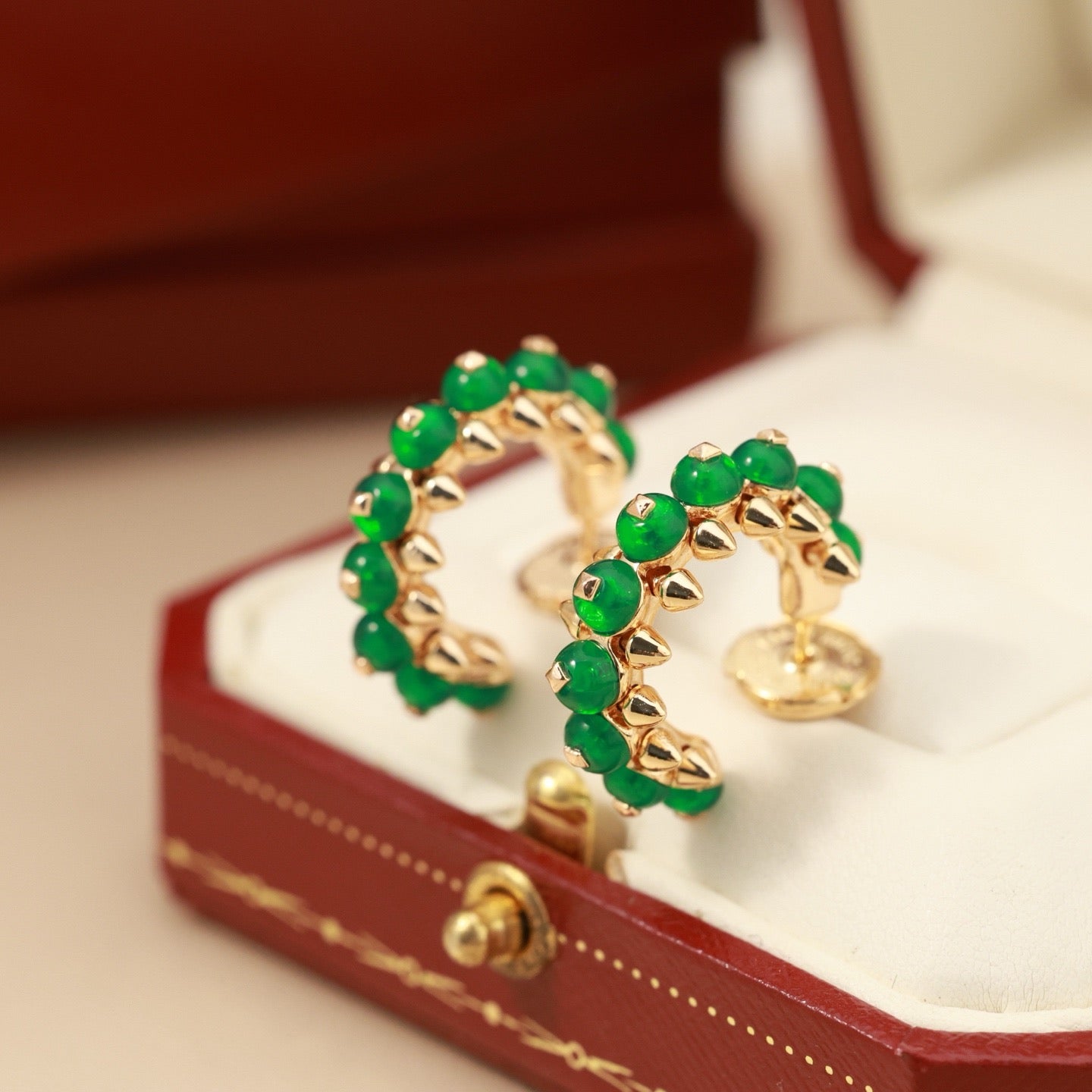 Cartier-style Stud Earrings