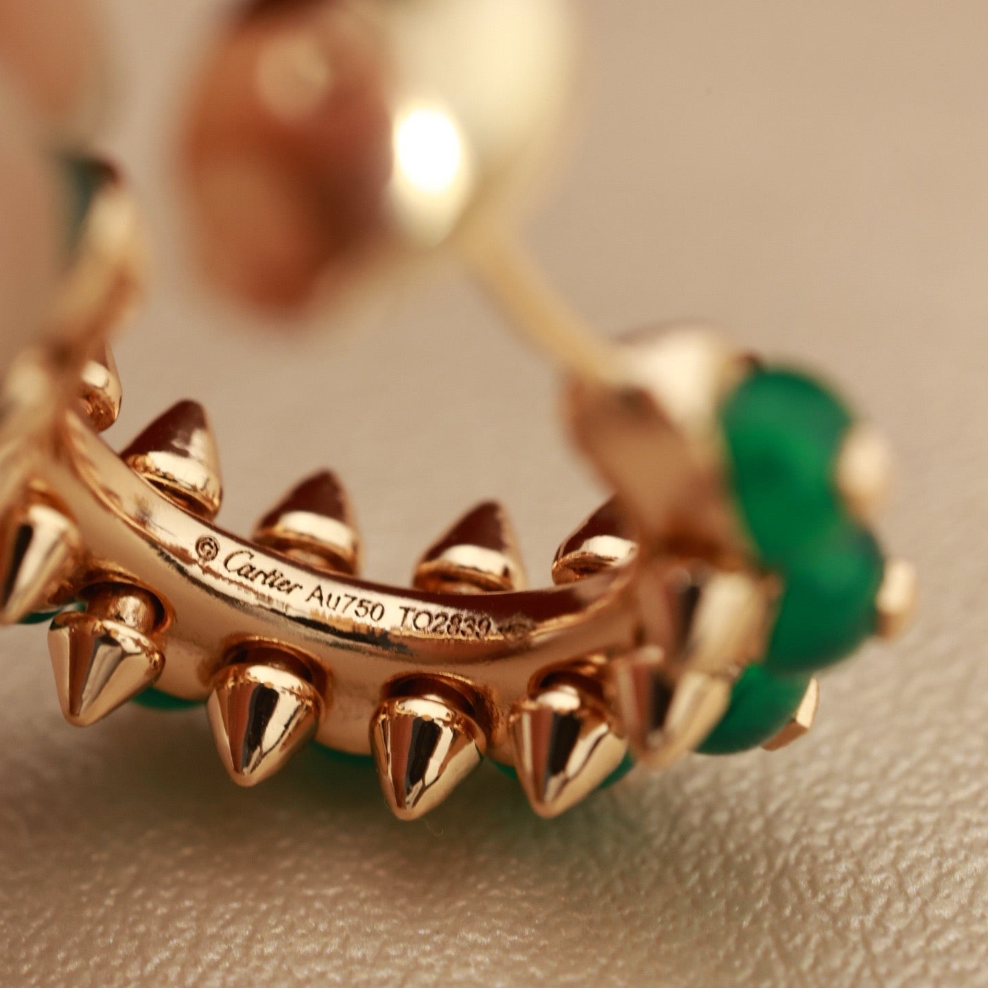 Cartier-style Stud Earrings