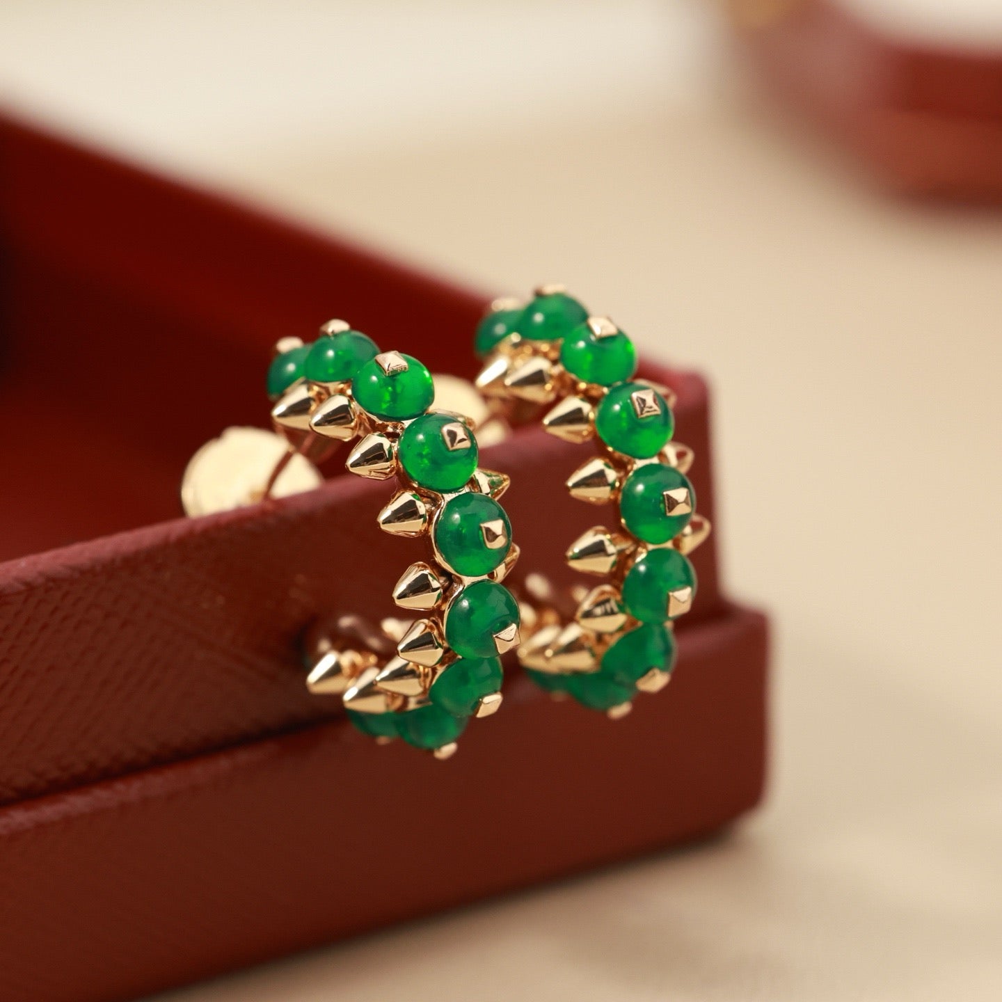 Cartier-style Stud Earrings