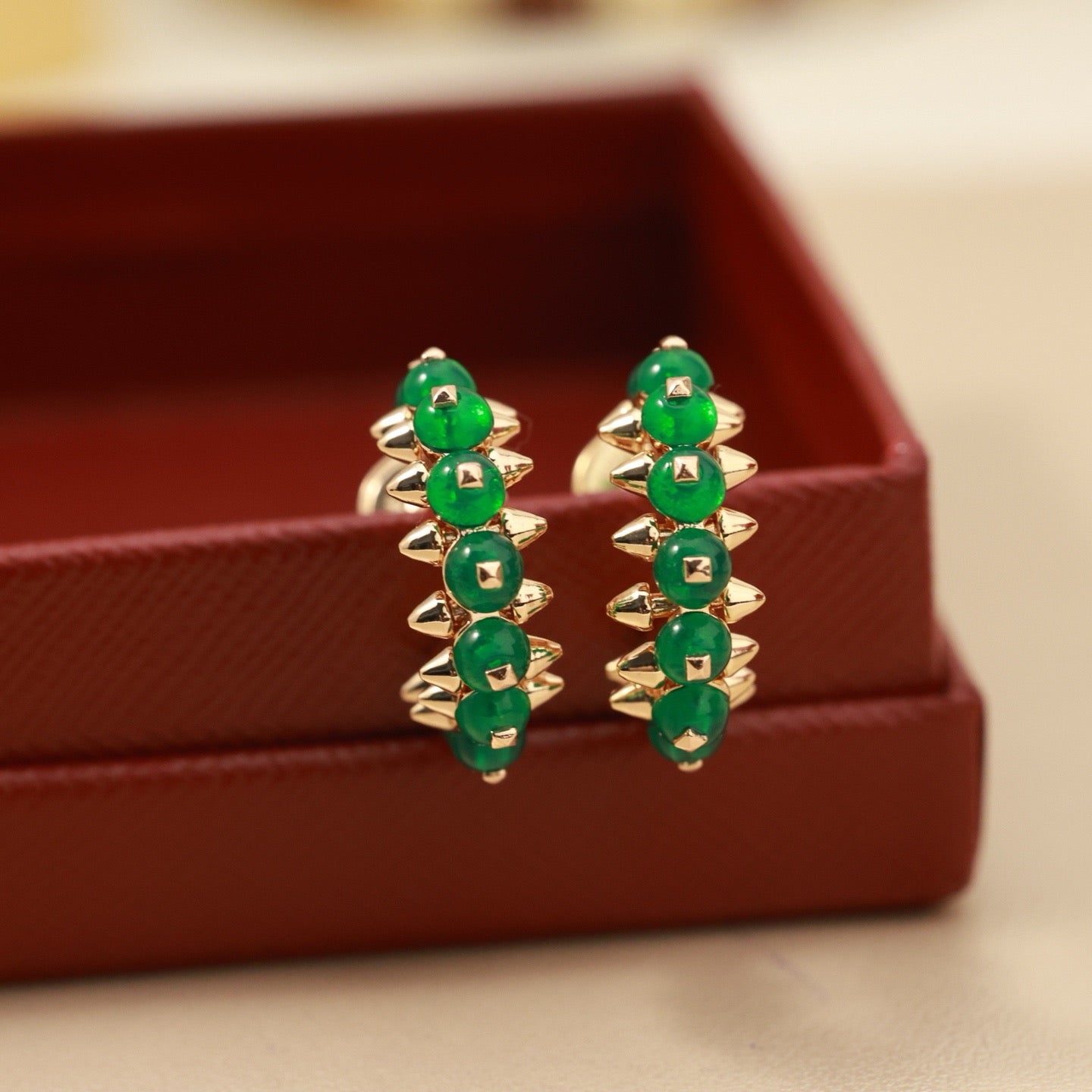 Cartier-style Stud Earrings