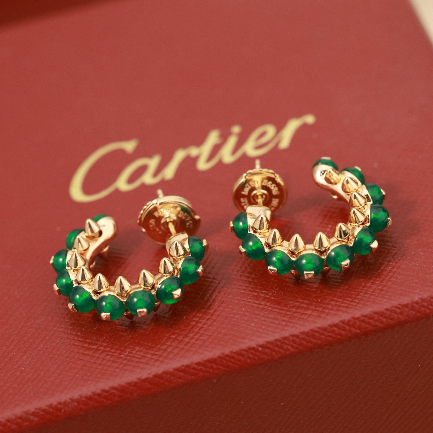 Cartier-style Stud Earrings