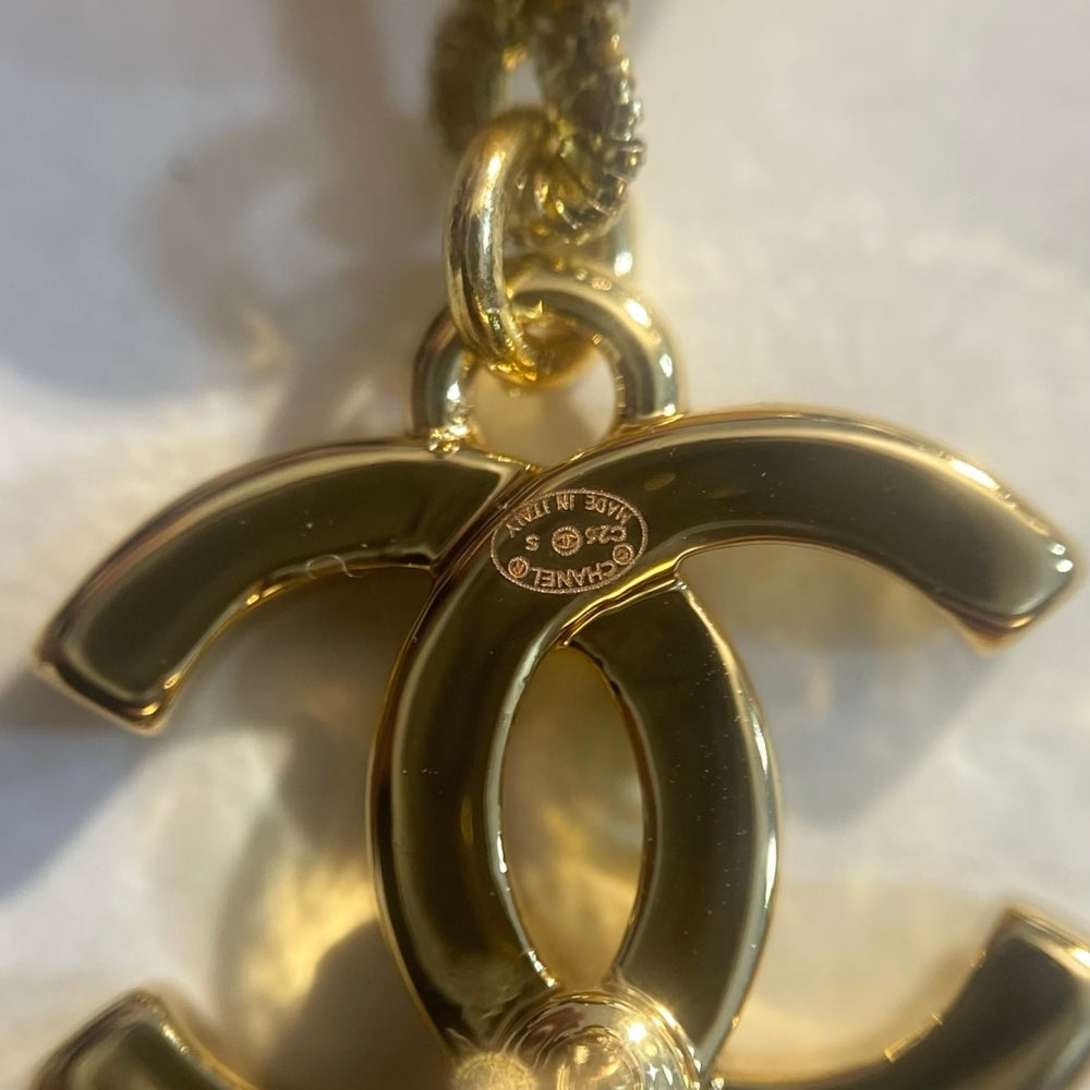 Chanel Double C Earrings