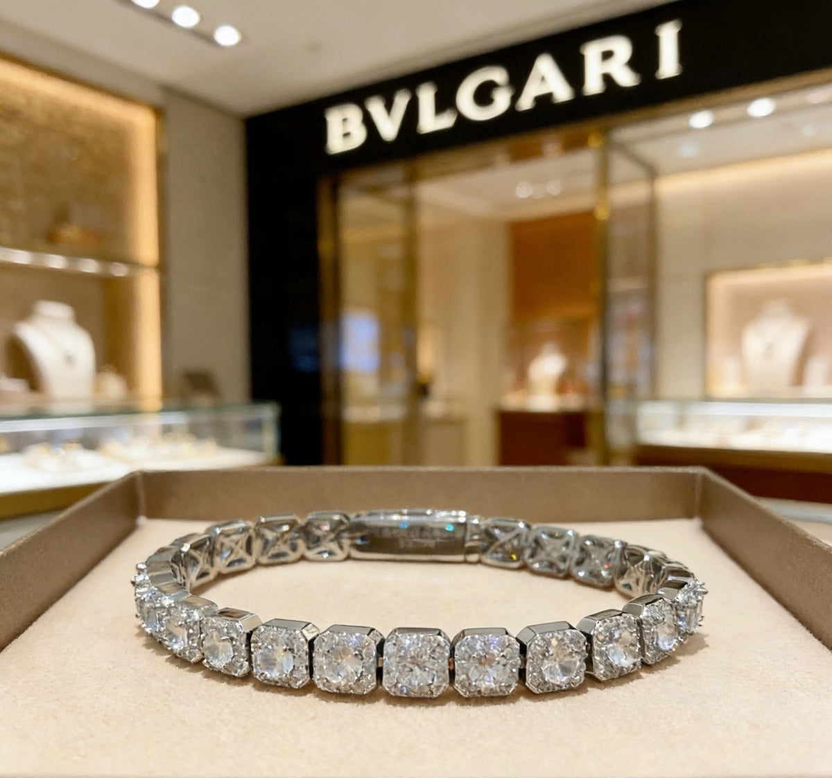 BVLGARI Crystal Bracelet