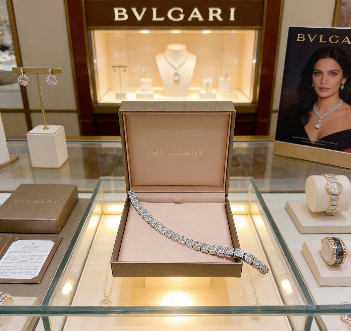 BVLGARI Crystal Bracelet