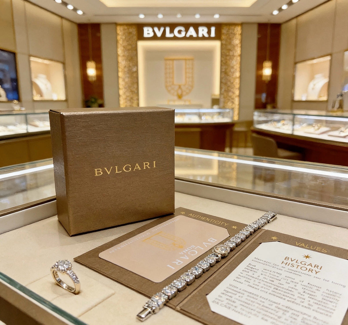 BVLGARI Crystal Bracelet